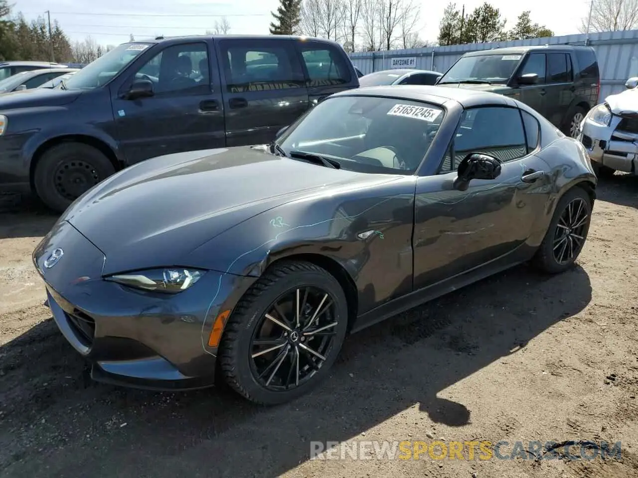 1 Photograph of a damaged car JM1NDAM71R0603639 MAZDA MX5 2024