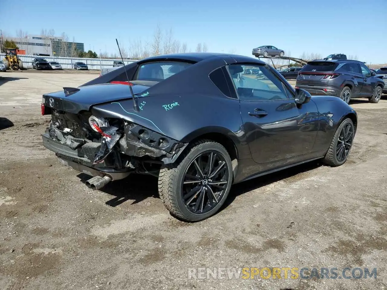 3 Photograph of a damaged car JM1NDAM71R0603639 MAZDA MX5 2024