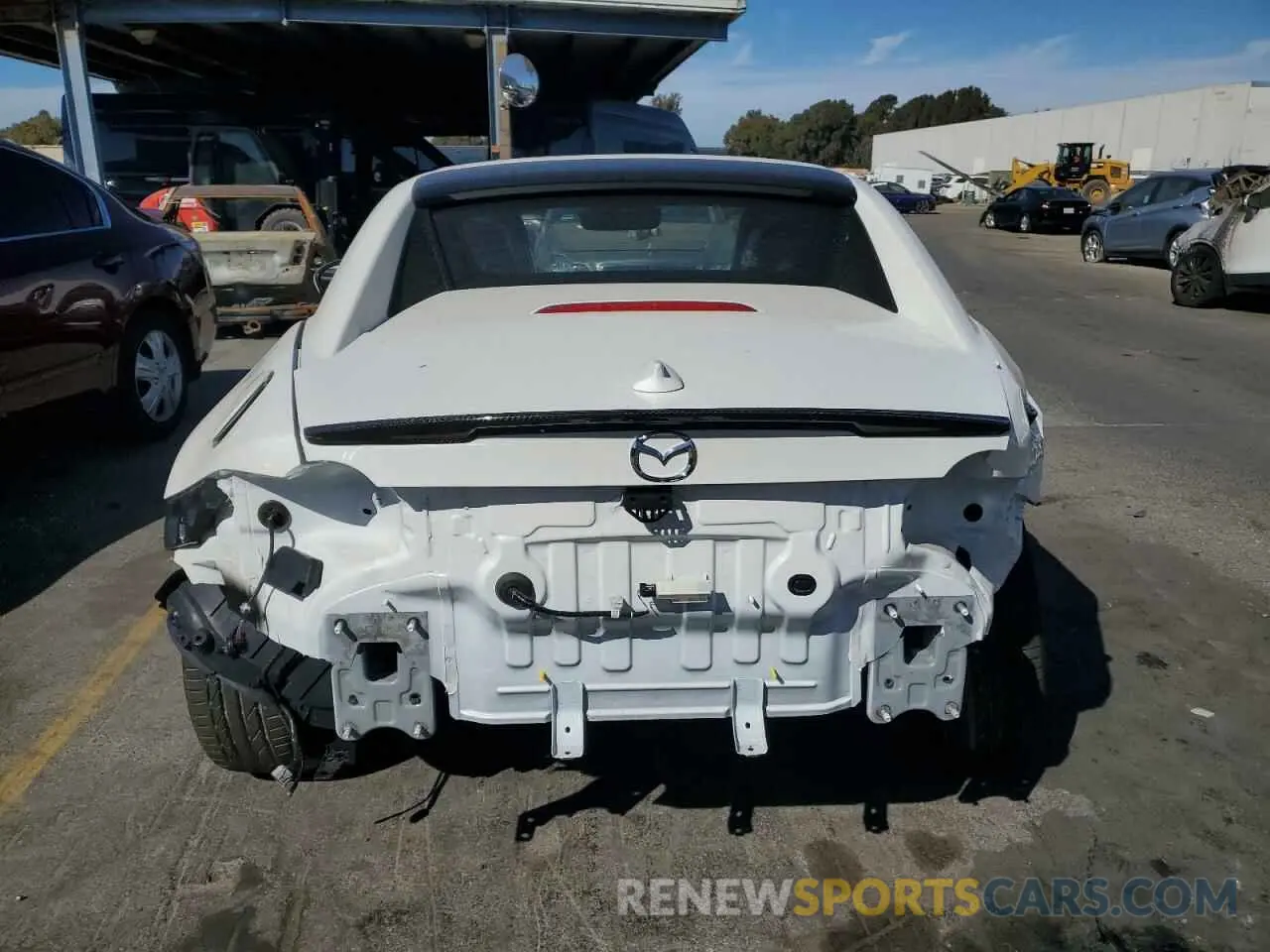 6 Photograph of a damaged car JM1NDAM76R0602972 MAZDA MX5 2024