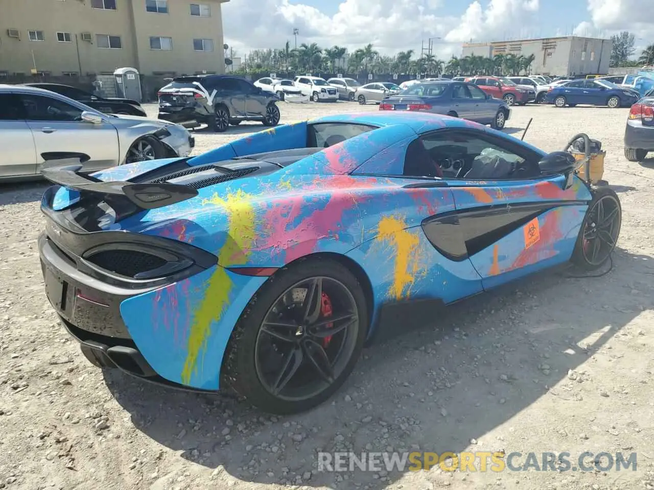 3 Photograph of a damaged car SBM13FAA9KW006456 MCLAREN AUTOMOTIVE ALL MODELS 2019