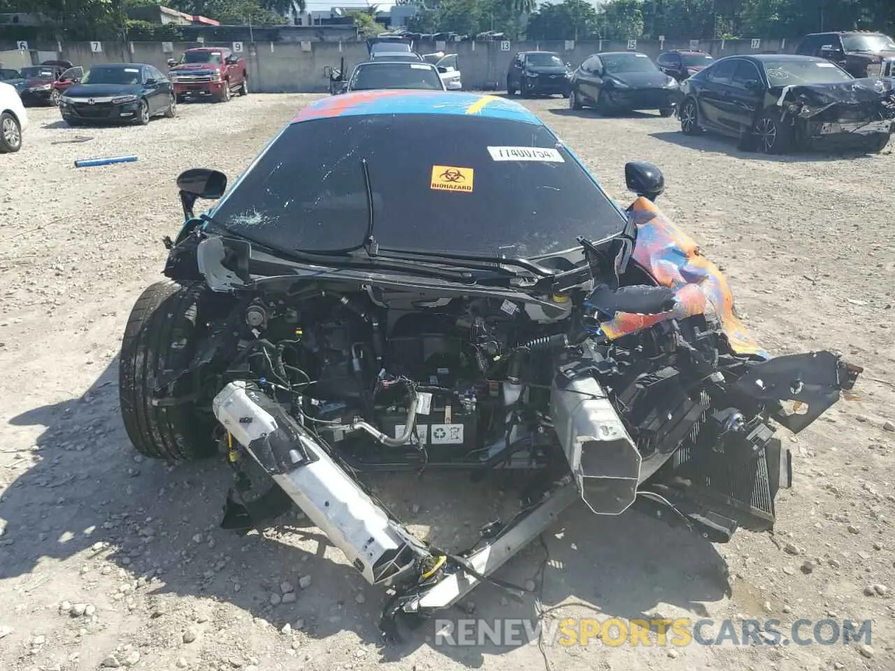 5 Photograph of a damaged car SBM13FAA9KW006456 MCLAREN AUTOMOTIVE ALL MODELS 2019