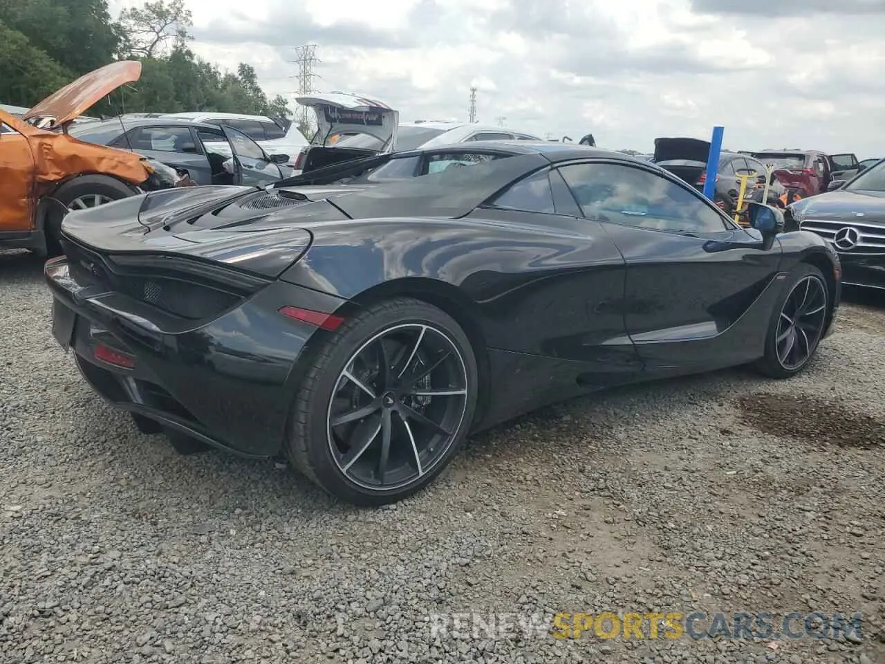 3 Photograph of a damaged car SBM14FCA6KW003704 MCLAREN AUTOMOTIVE ALL MODELS 2019