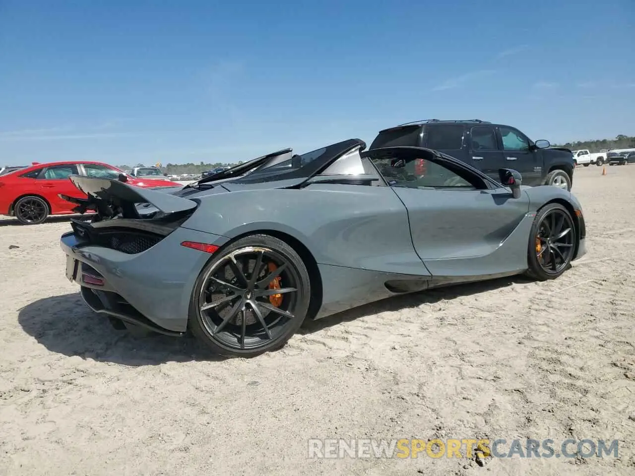 3 Photograph of a damaged car SBM14FCA0NW006456 MCLAREN AUTOMOTIVE ALL MODELS 2022