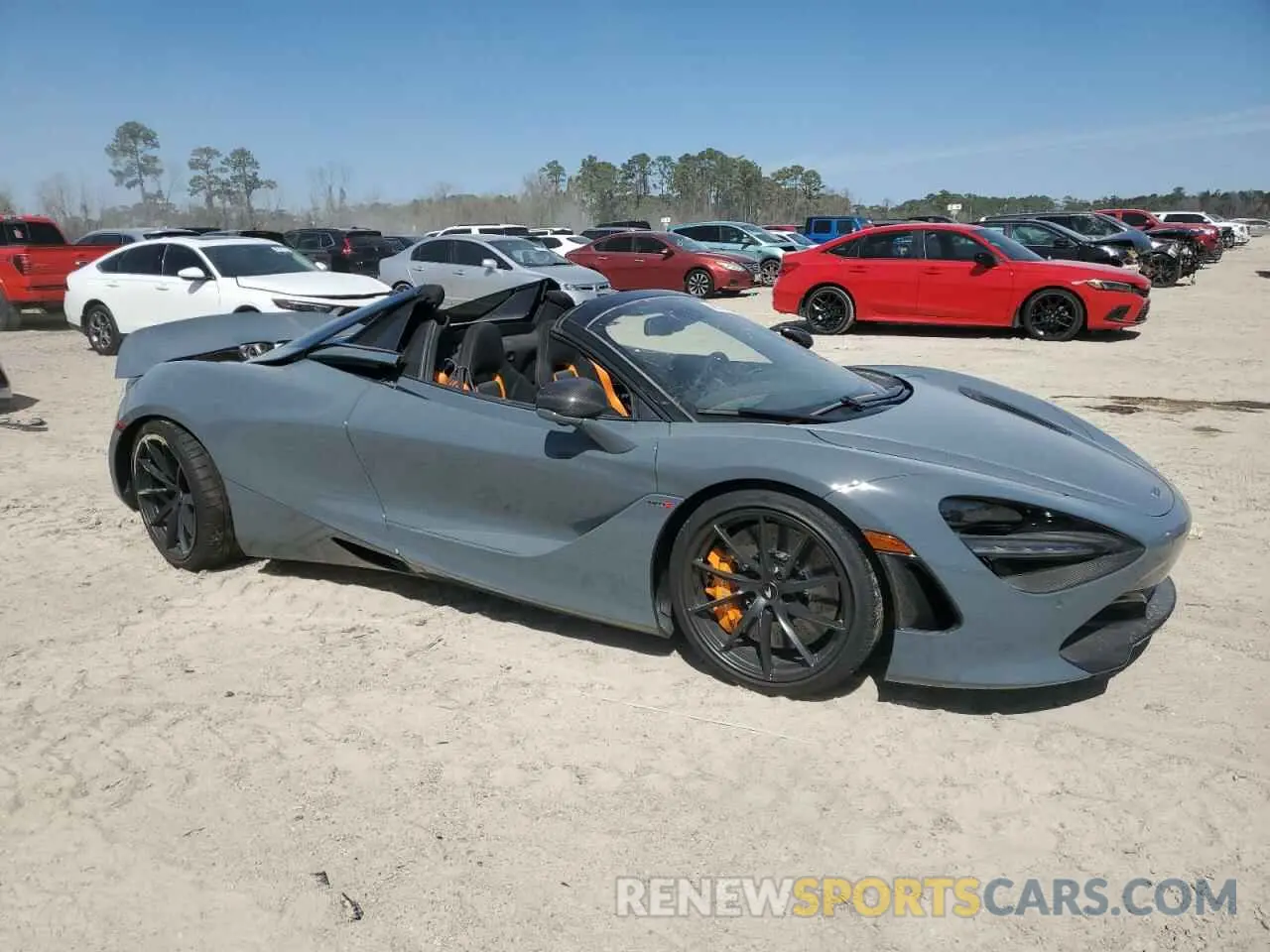 4 Photograph of a damaged car SBM14FCA0NW006456 MCLAREN AUTOMOTIVE ALL MODELS 2022