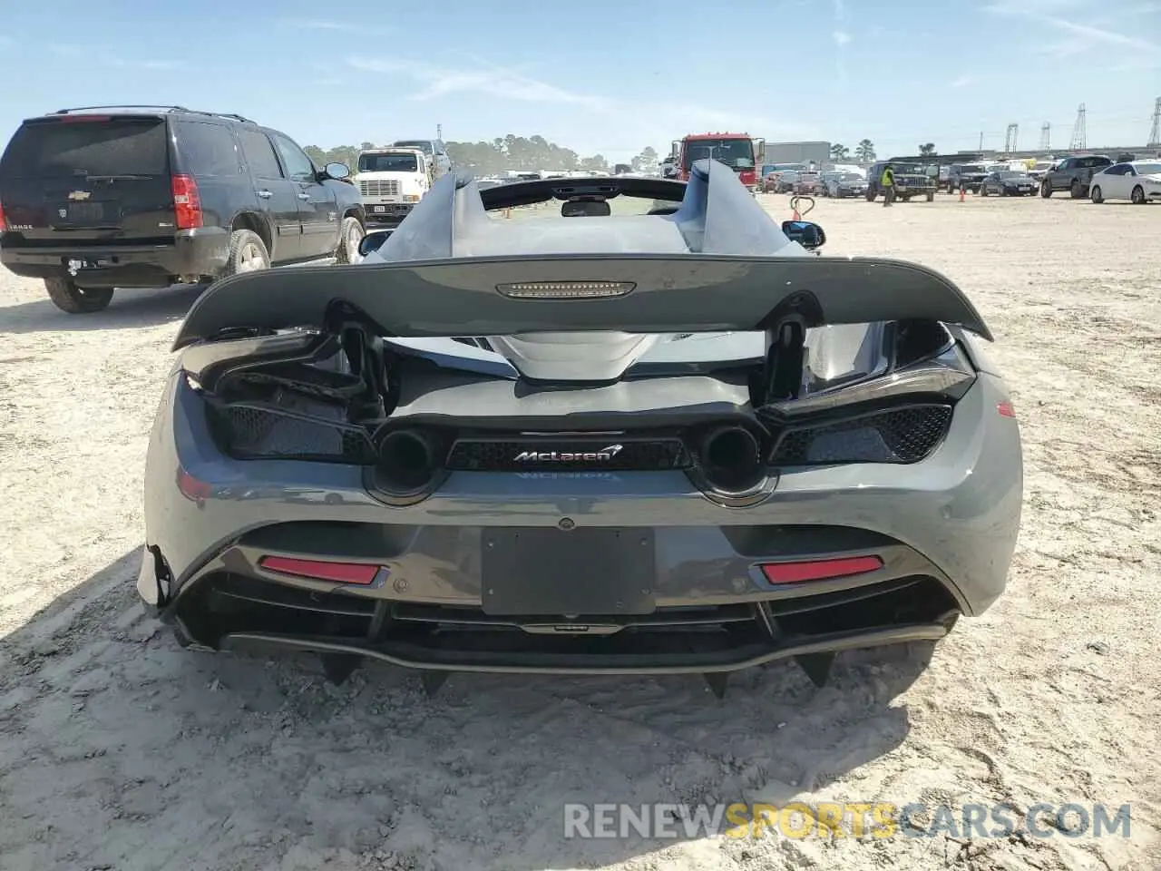 6 Photograph of a damaged car SBM14FCA0NW006456 MCLAREN AUTOMOTIVE ALL MODELS 2022