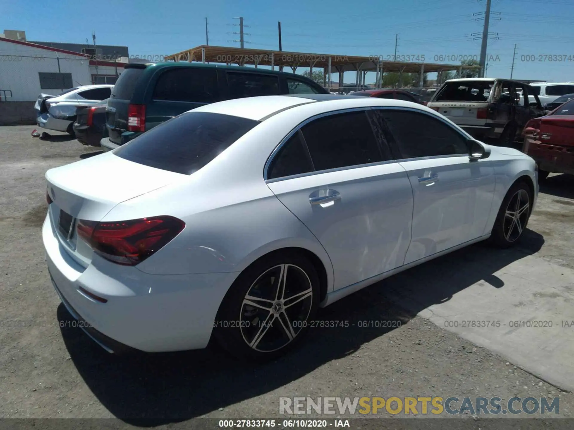 4 Photograph of a damaged car WDD3G4EB4KW012507 MERCEDES-BENZ A 2019