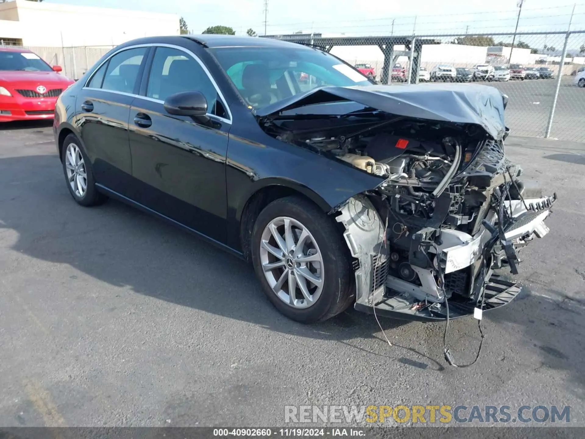 1 Photograph of a damaged car WDD3G4EB8KW021243 MERCEDES-BENZ A 2019