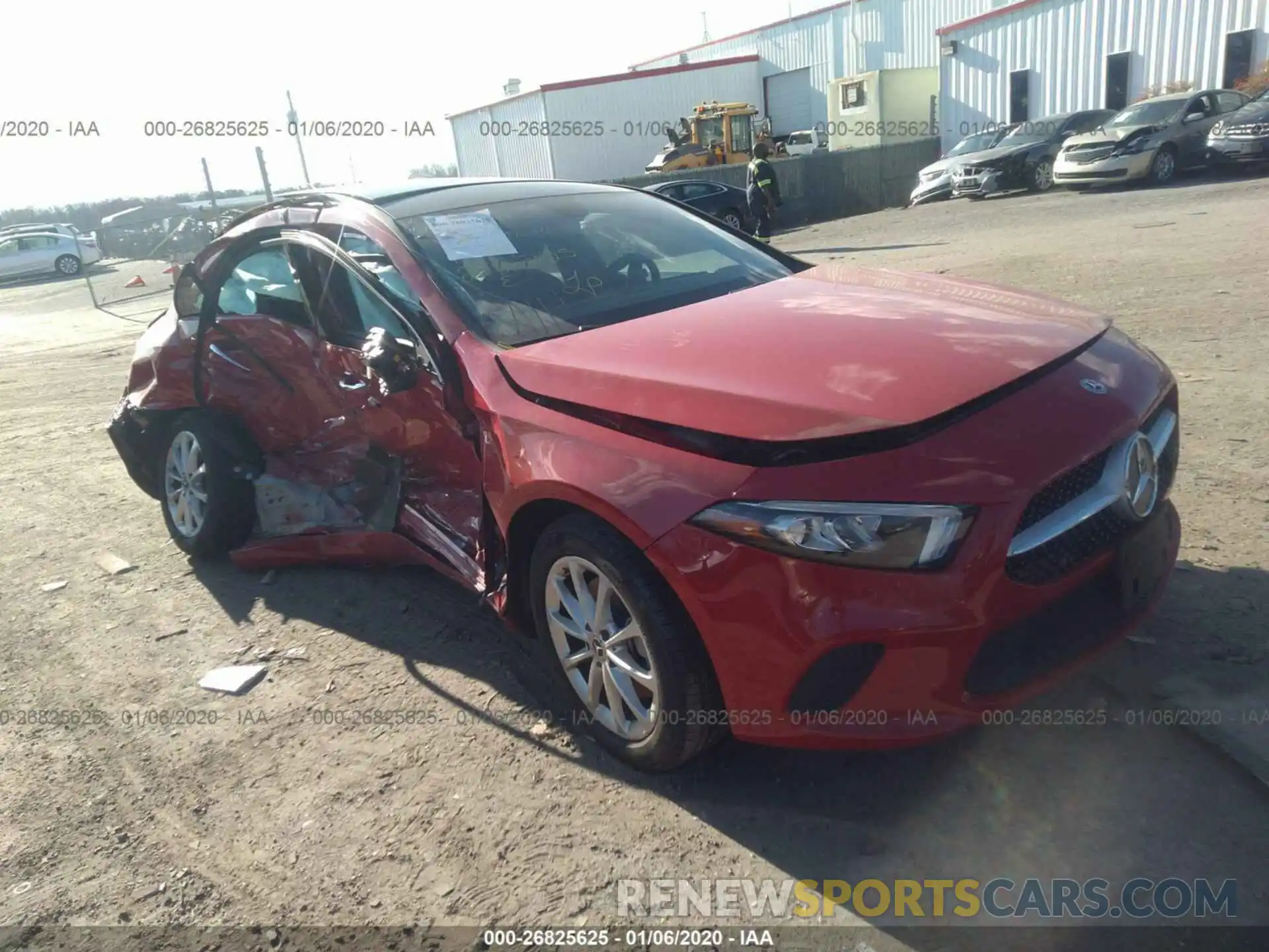 1 Photograph of a damaged car WDD3G4FB0KW023891 MERCEDES-BENZ A 2019