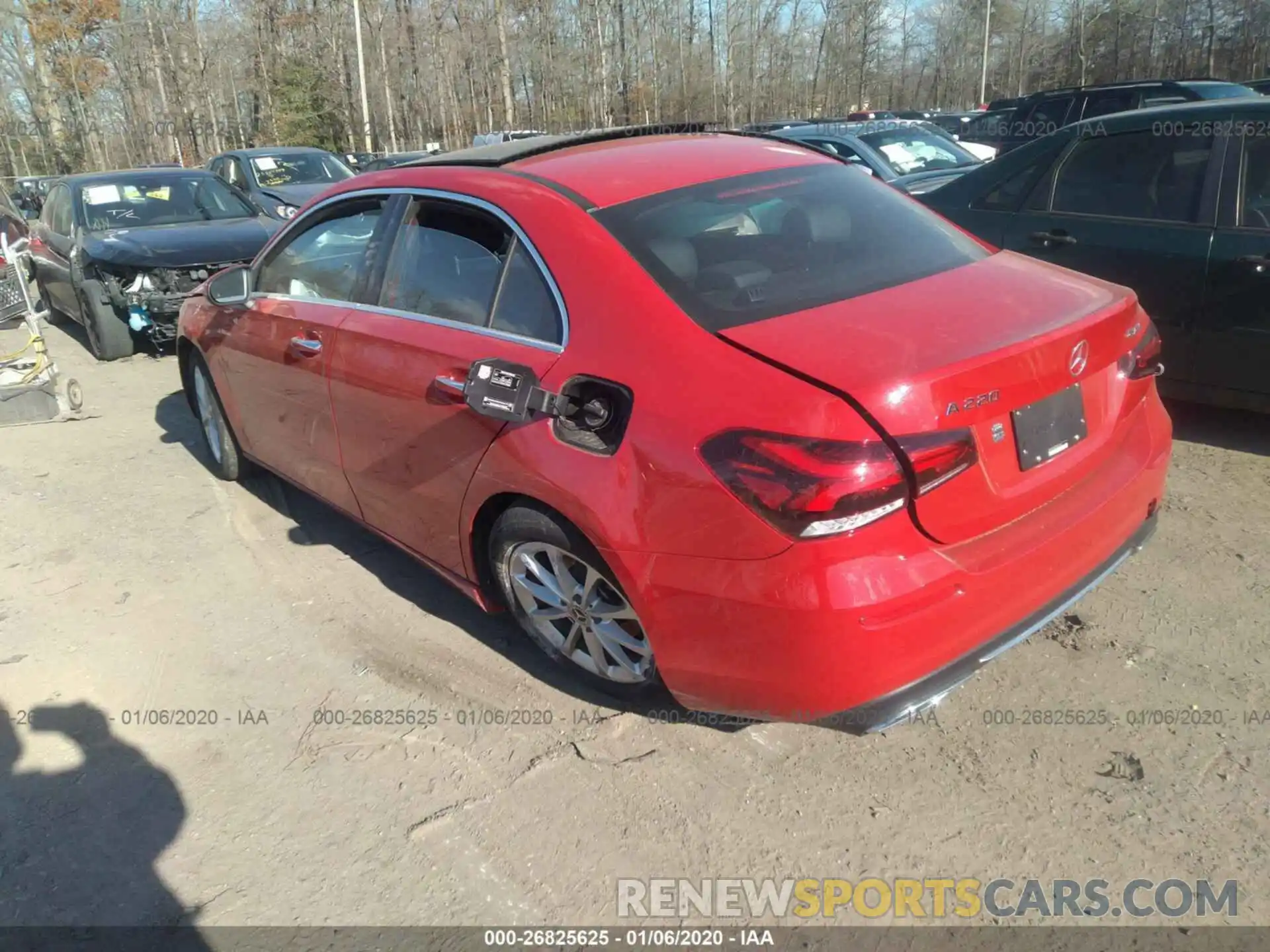 3 Photograph of a damaged car WDD3G4FB0KW023891 MERCEDES-BENZ A 2019