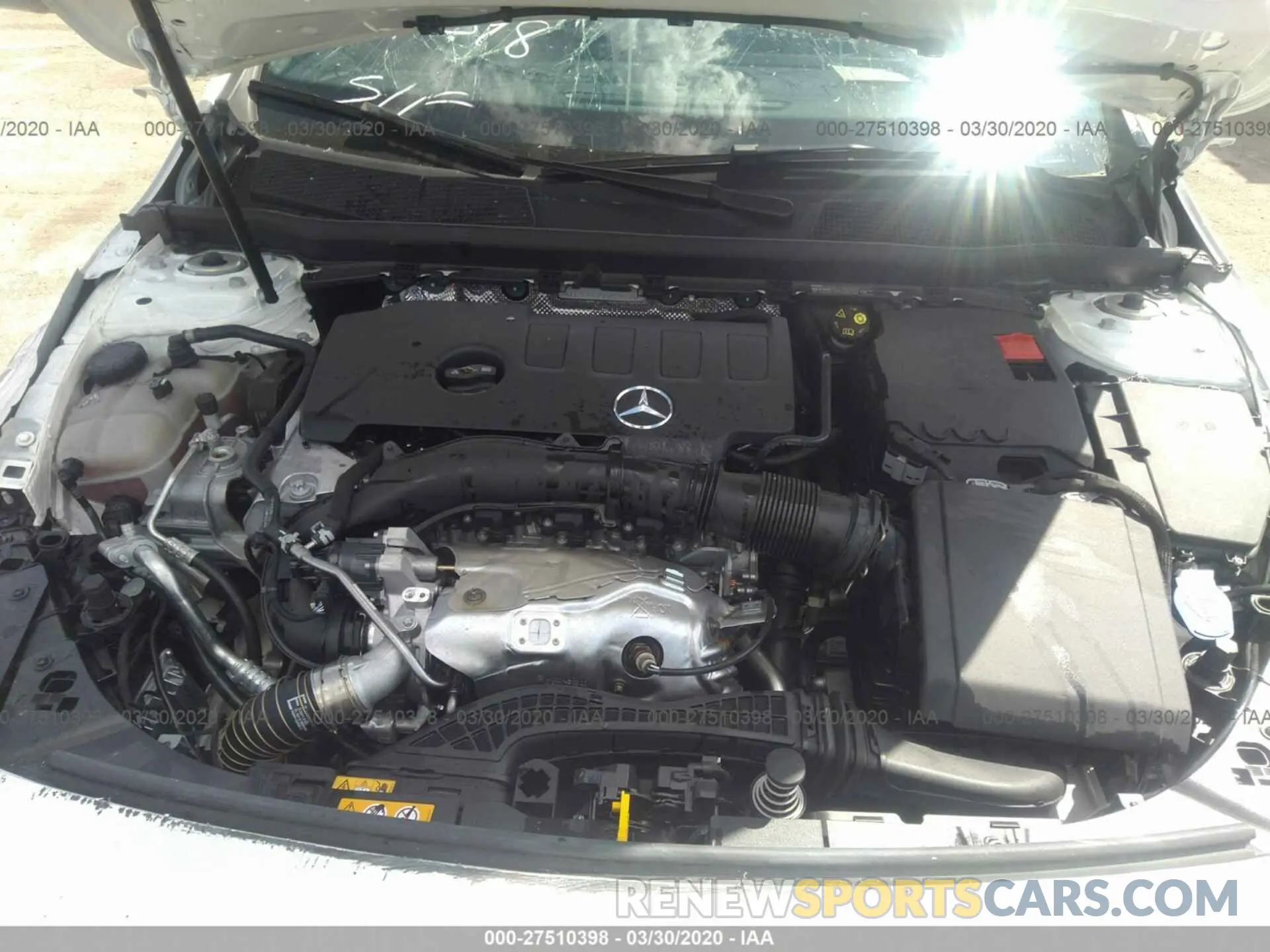 10 Photograph of a damaged car WDD3G4FB6KW027850 MERCEDES-BENZ A 2019