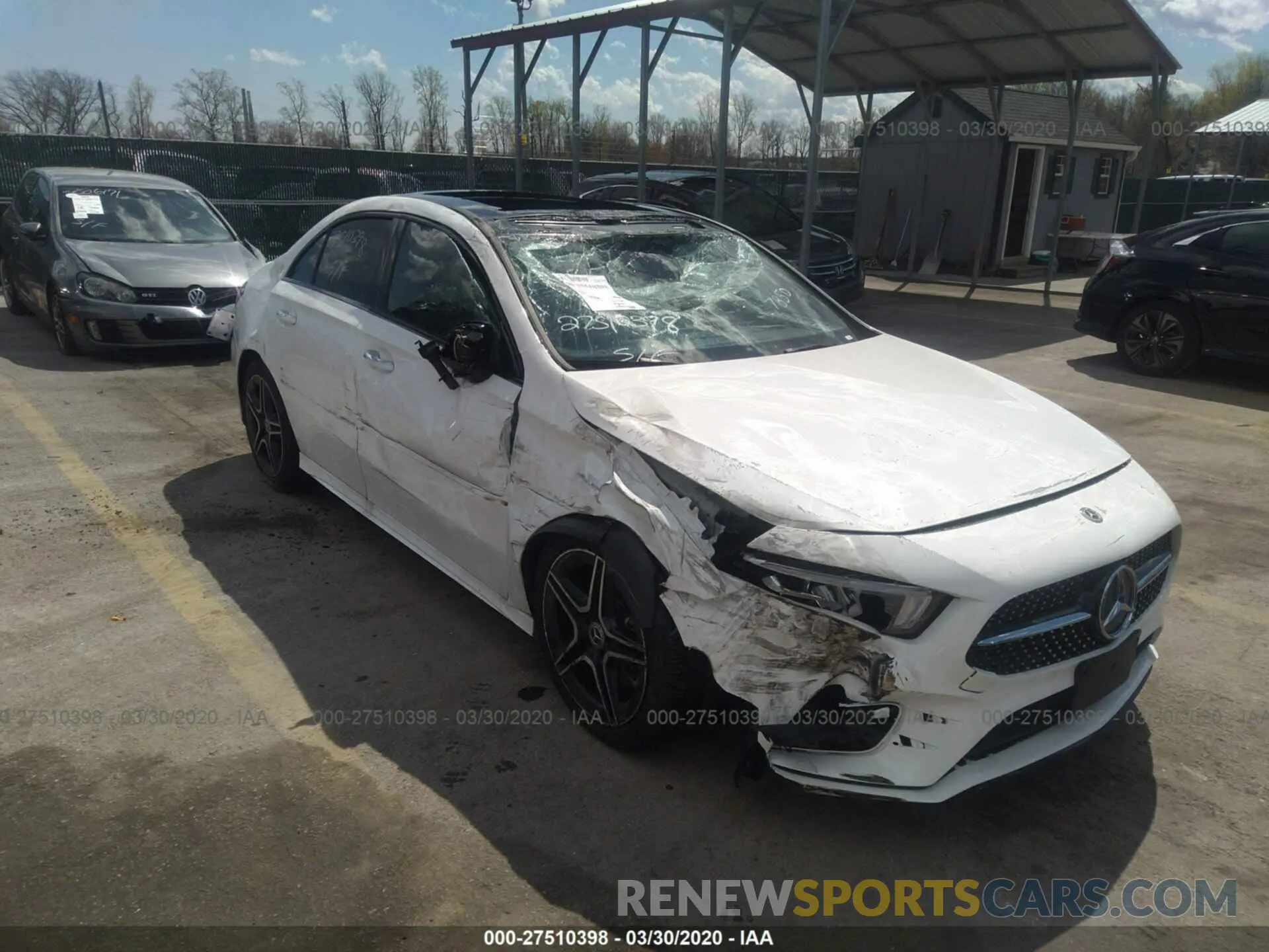 6 Photograph of a damaged car WDD3G4FB6KW027850 MERCEDES-BENZ A 2019