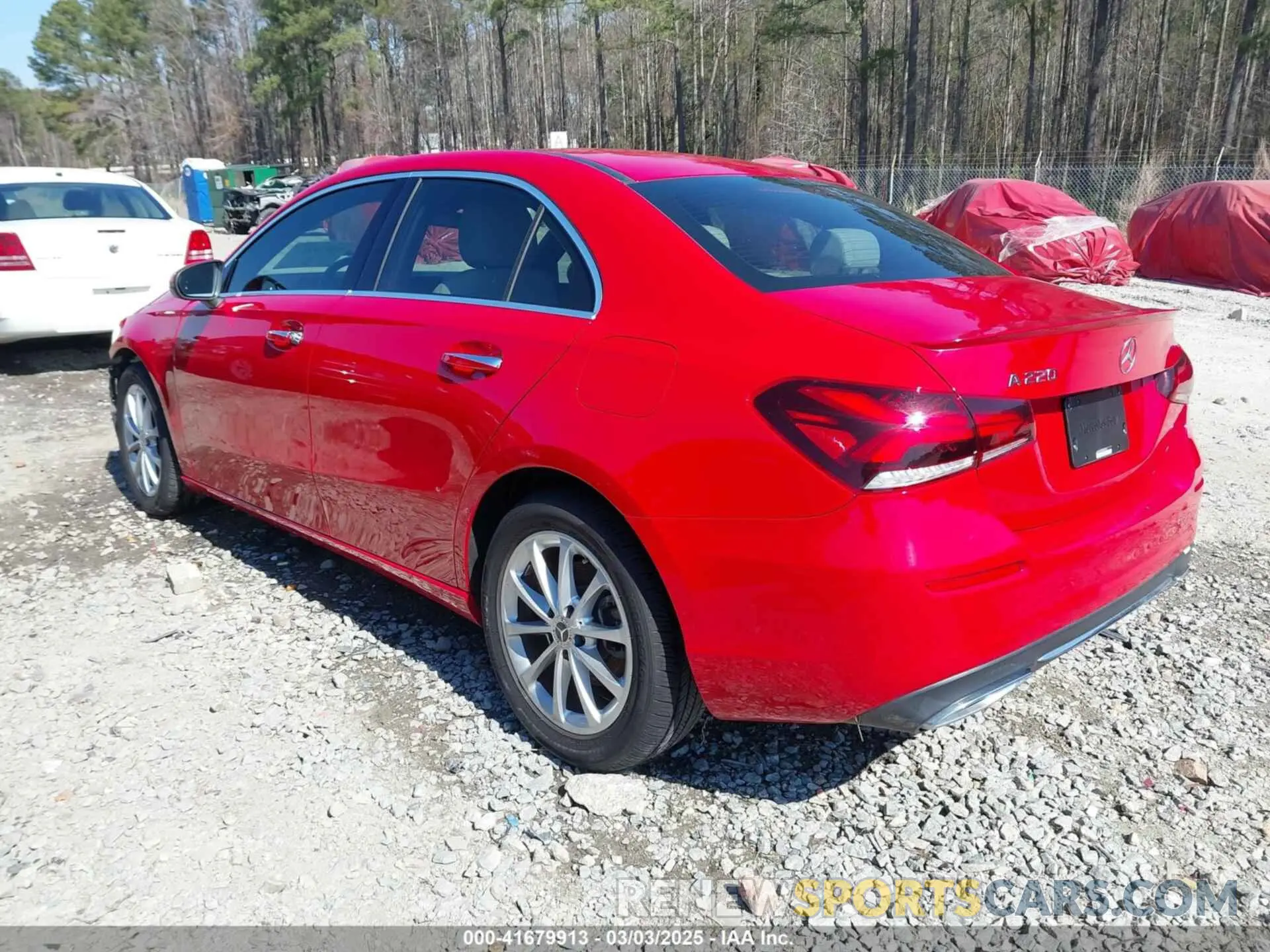 3 Photograph of a damaged car WDD3G4EBXKW025908 MERCEDES-BENZ A 220 2019