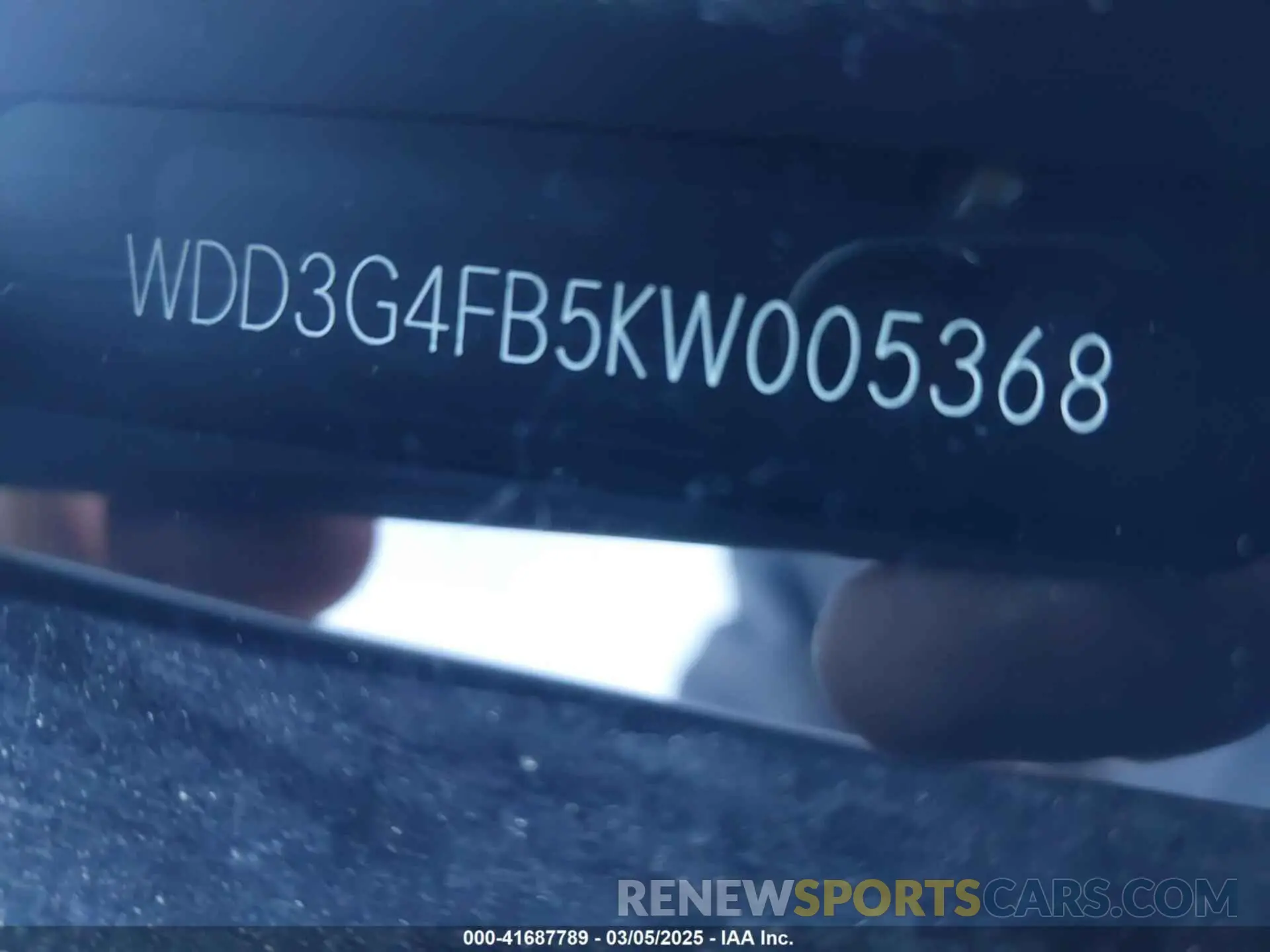 9 Photograph of a damaged car WDD3G4FB5KW005368 MERCEDES-BENZ A 220 2019