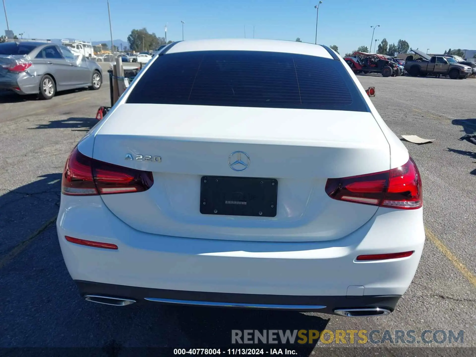 17 Photograph of a damaged car W1K3G4EB9LJ224172 MERCEDES-BENZ A 220 2020