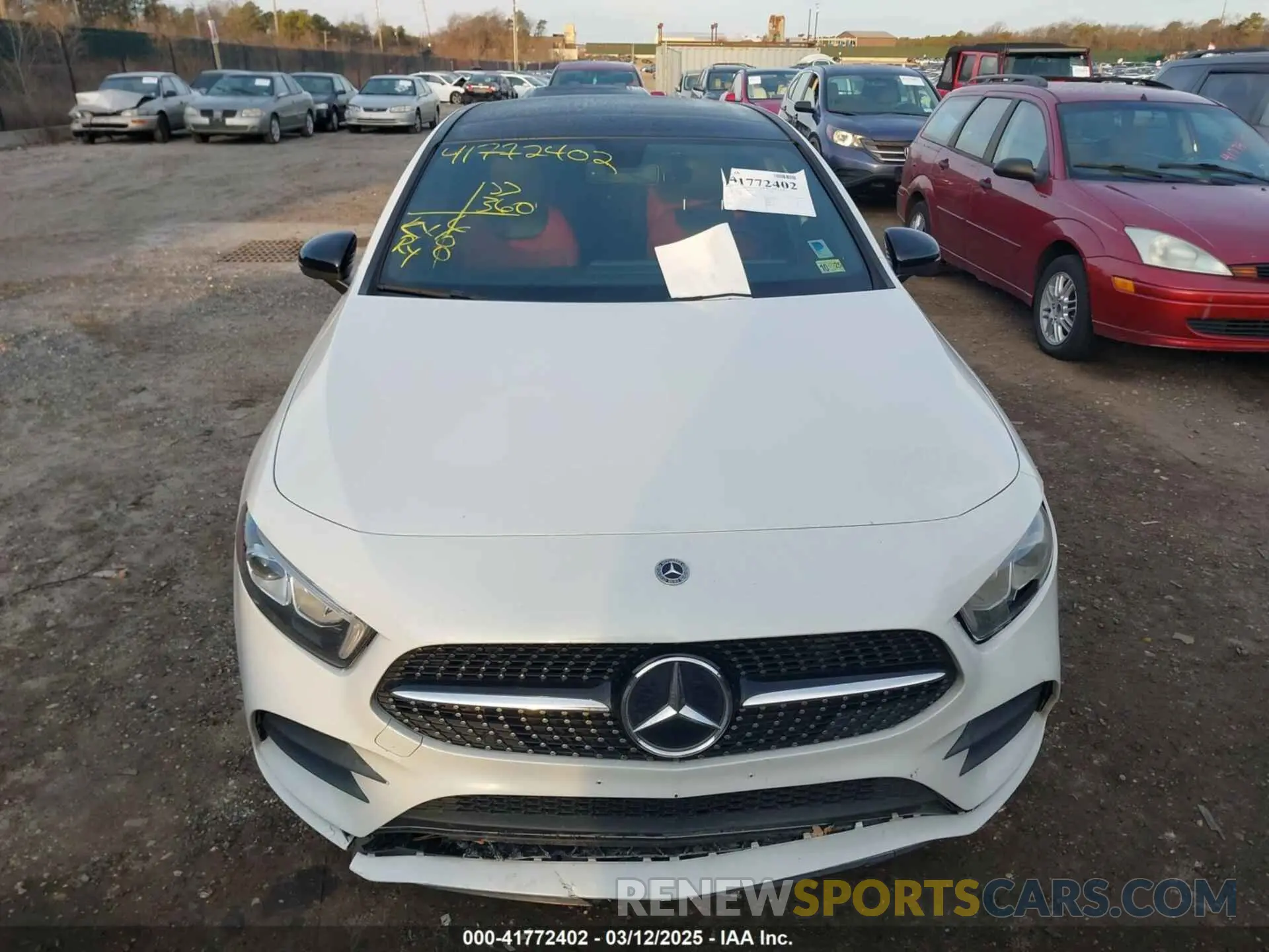 12 Photograph of a damaged car W1K3G4EB1MJ257006 MERCEDES-BENZ A 220 2021