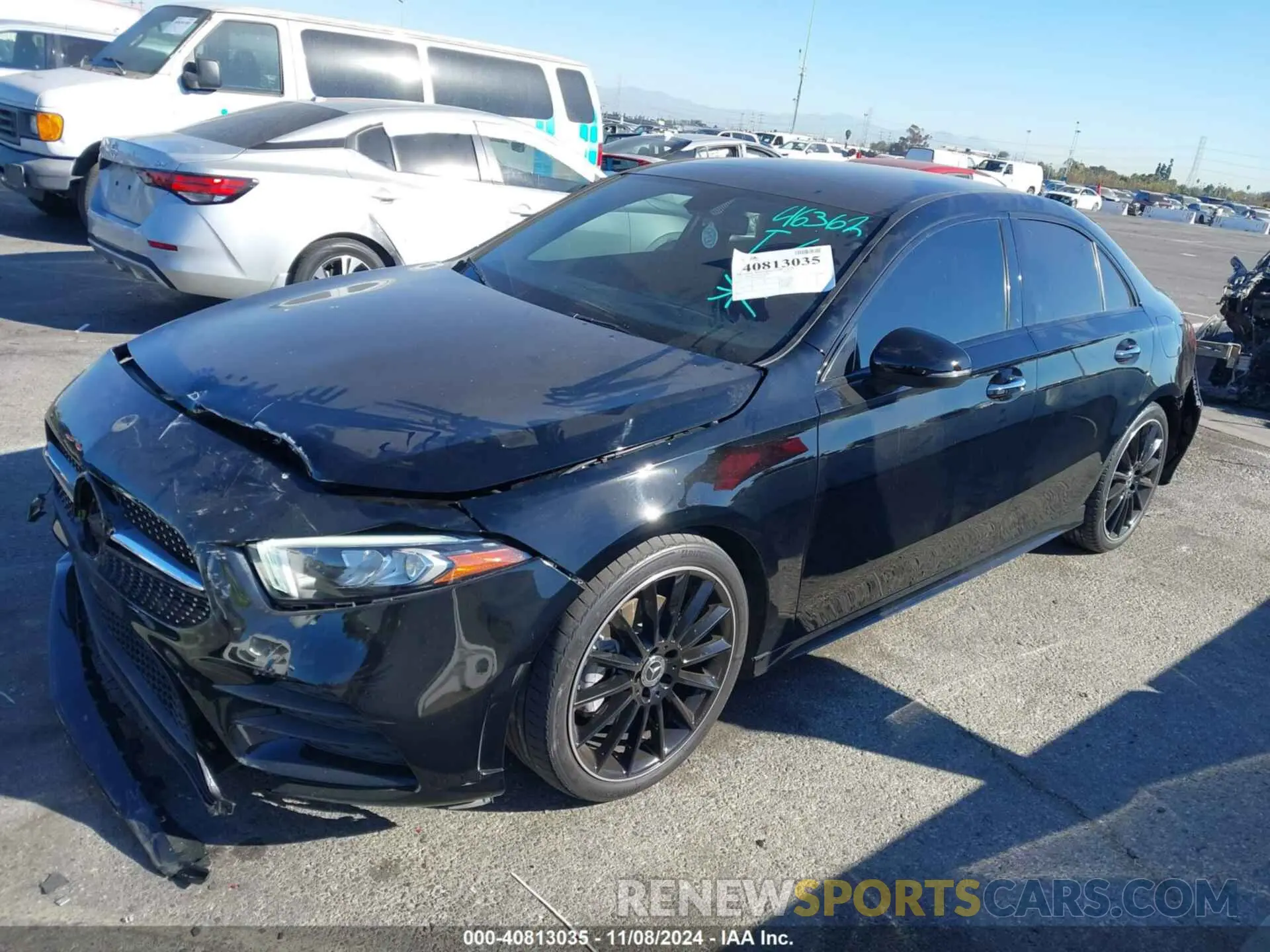 2 Photograph of a damaged car W1K3G4EB1MJ264036 MERCEDES-BENZ A 220 2021