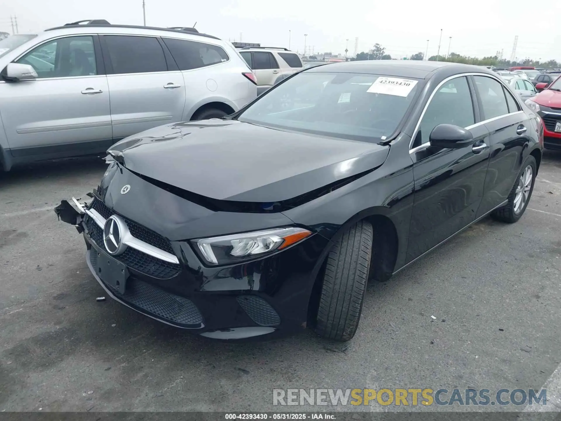 2 Photograph of a damaged car W1K3G4EB8MJ270285 MERCEDES-BENZ A 220 2021
