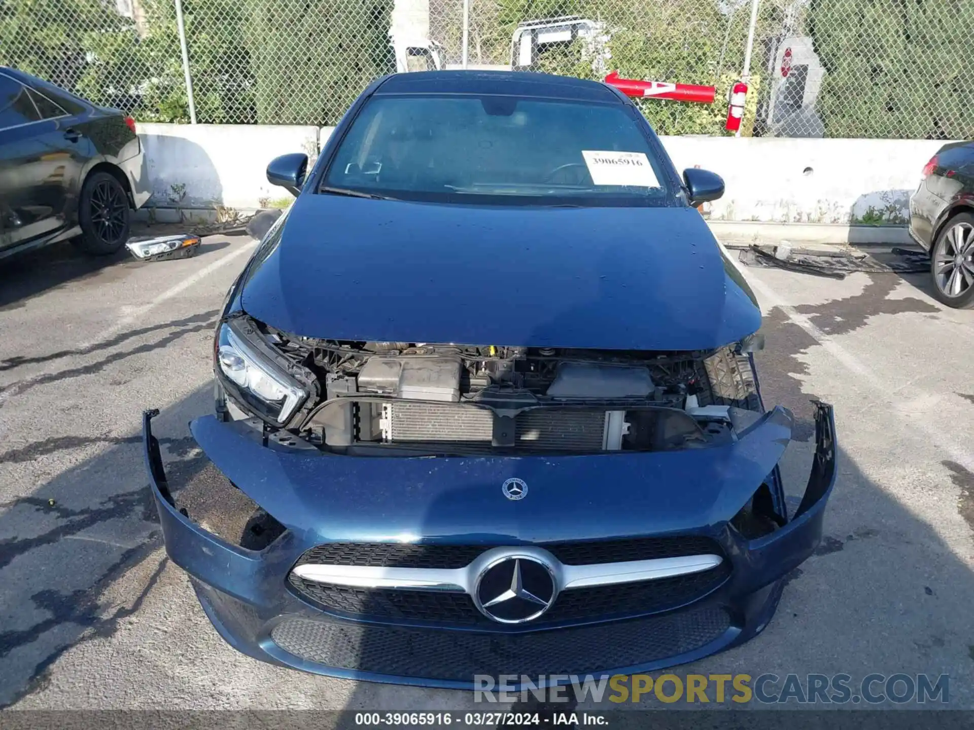 13 Photograph of a damaged car W1K3G4EB8MJ296739 MERCEDES-BENZ A 220 2021