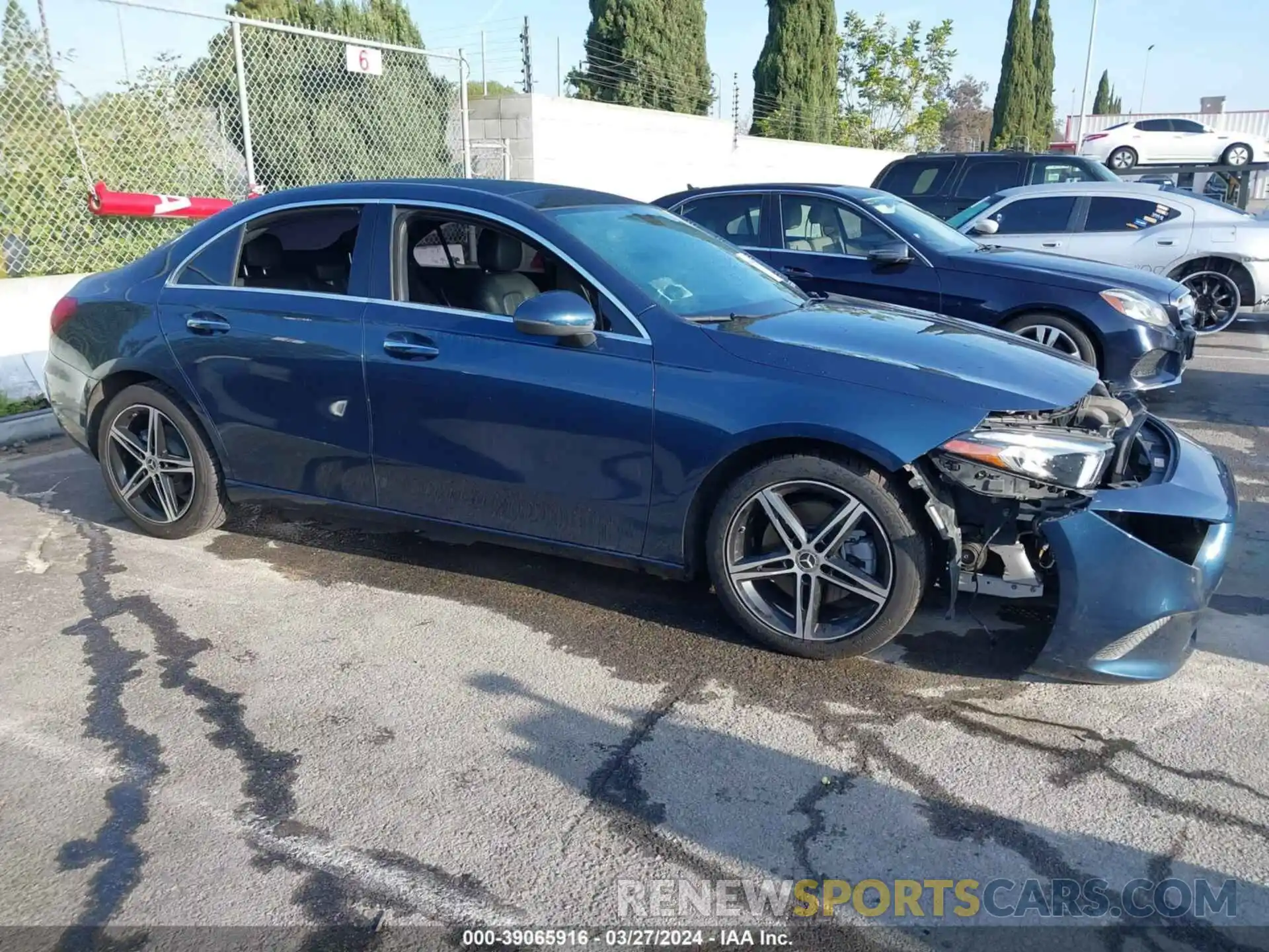 14 Photograph of a damaged car W1K3G4EB8MJ296739 MERCEDES-BENZ A 220 2021