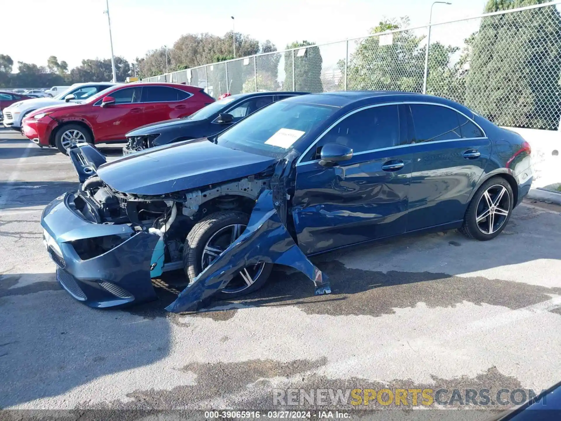 15 Photograph of a damaged car W1K3G4EB8MJ296739 MERCEDES-BENZ A 220 2021