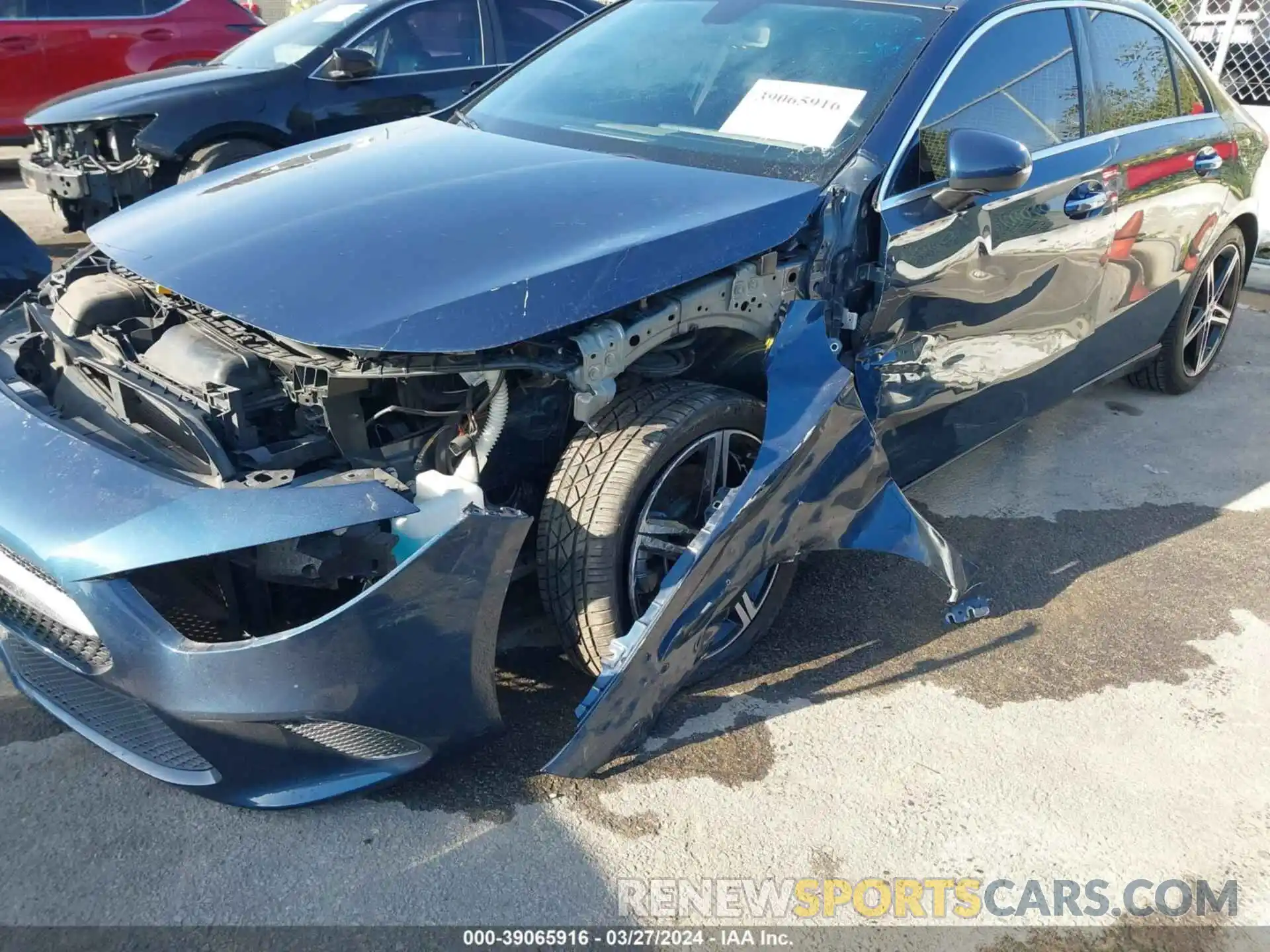 6 Photograph of a damaged car W1K3G4EB8MJ296739 MERCEDES-BENZ A 220 2021