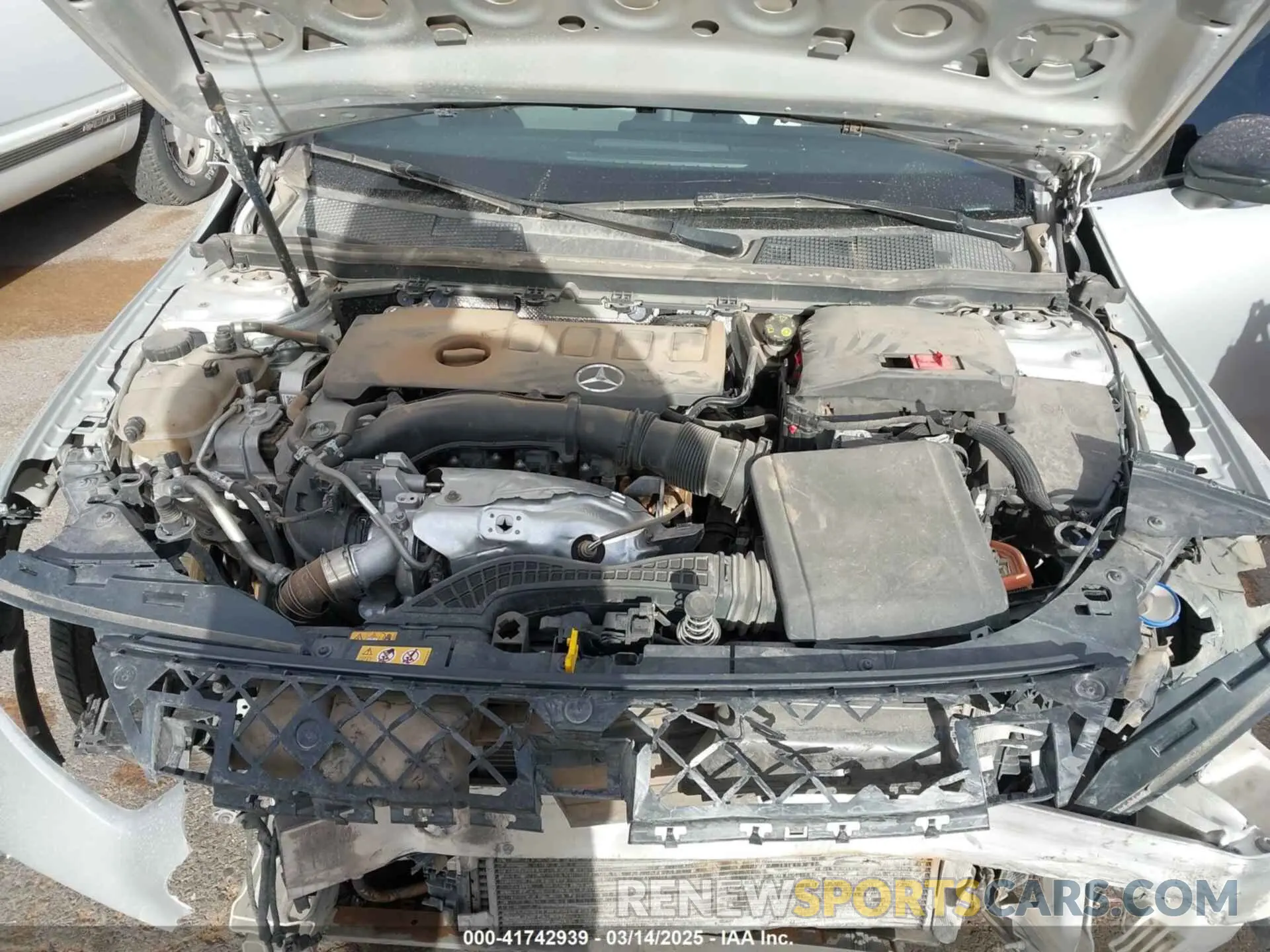 10 Photograph of a damaged car W1K3G4EB9MJ269341 MERCEDES-BENZ A 220 2021
