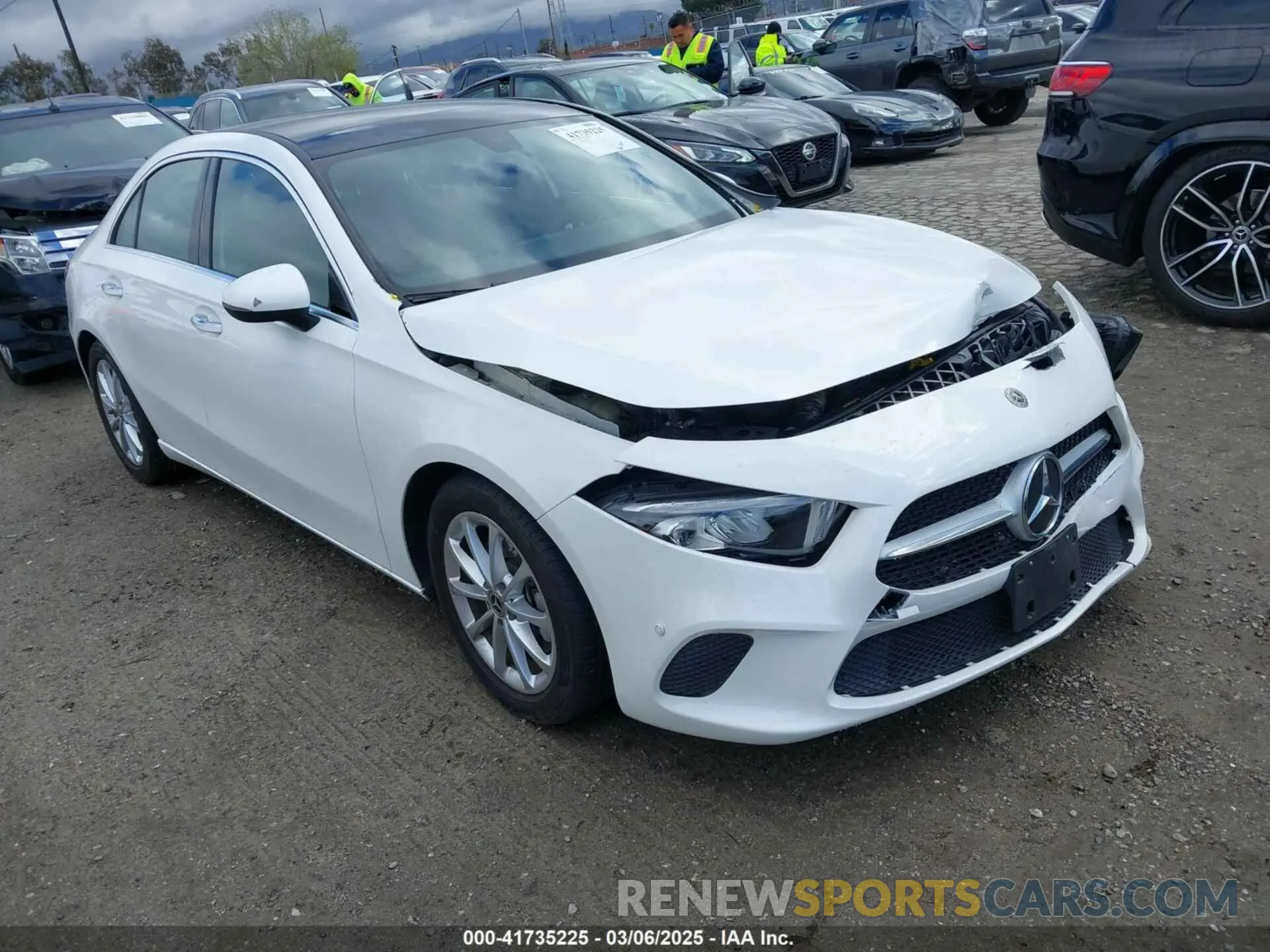 1 Photograph of a damaged car W1K3G4EBXMJ268649 MERCEDES-BENZ A 220 2021