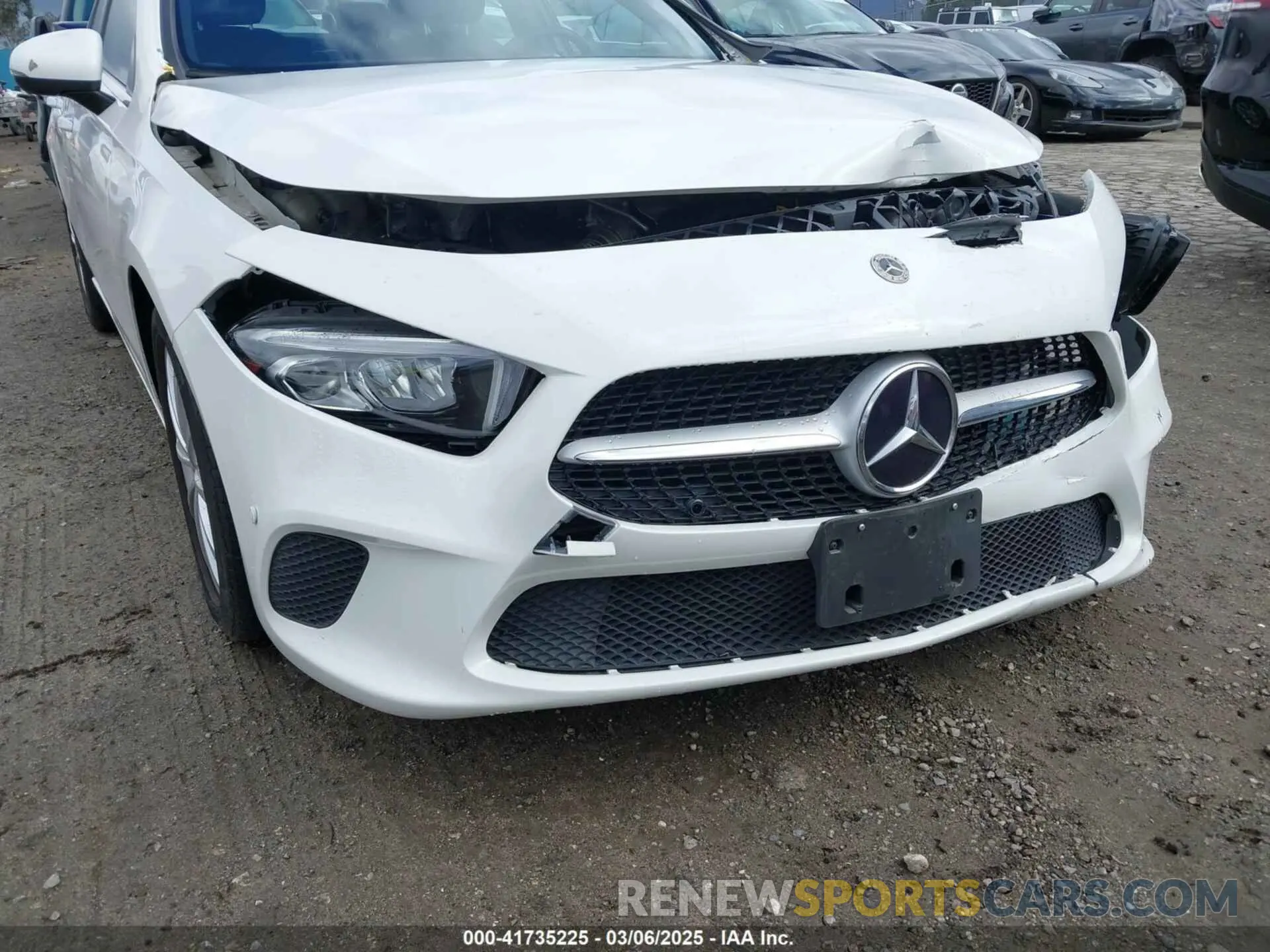6 Photograph of a damaged car W1K3G4EBXMJ268649 MERCEDES-BENZ A 220 2021
