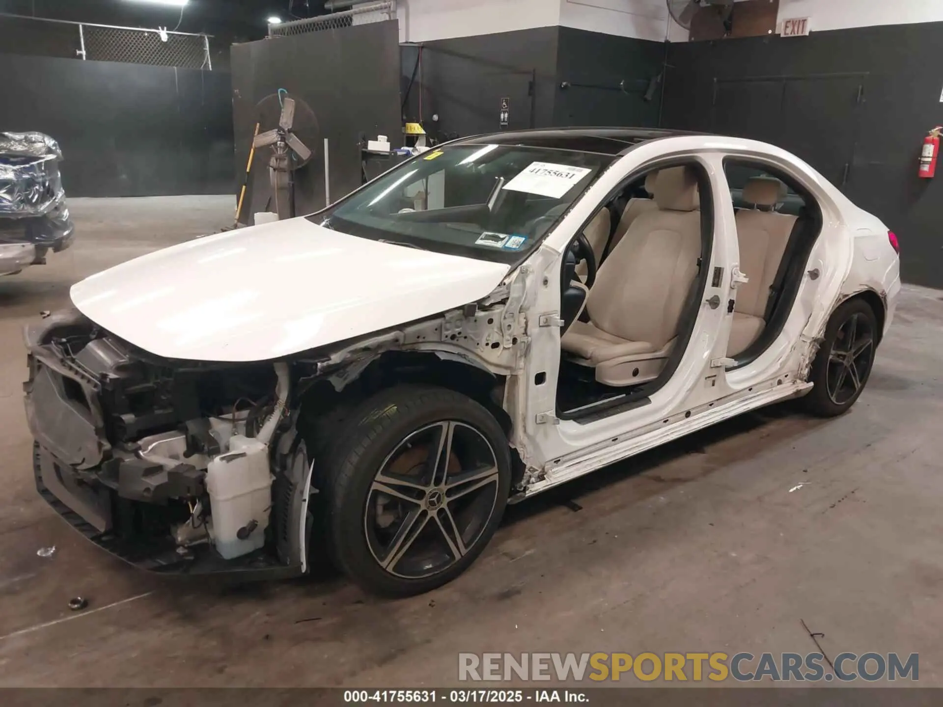 2 Photograph of a damaged car W1K3G4FB4MJ305001 MERCEDES-BENZ A 220 2021