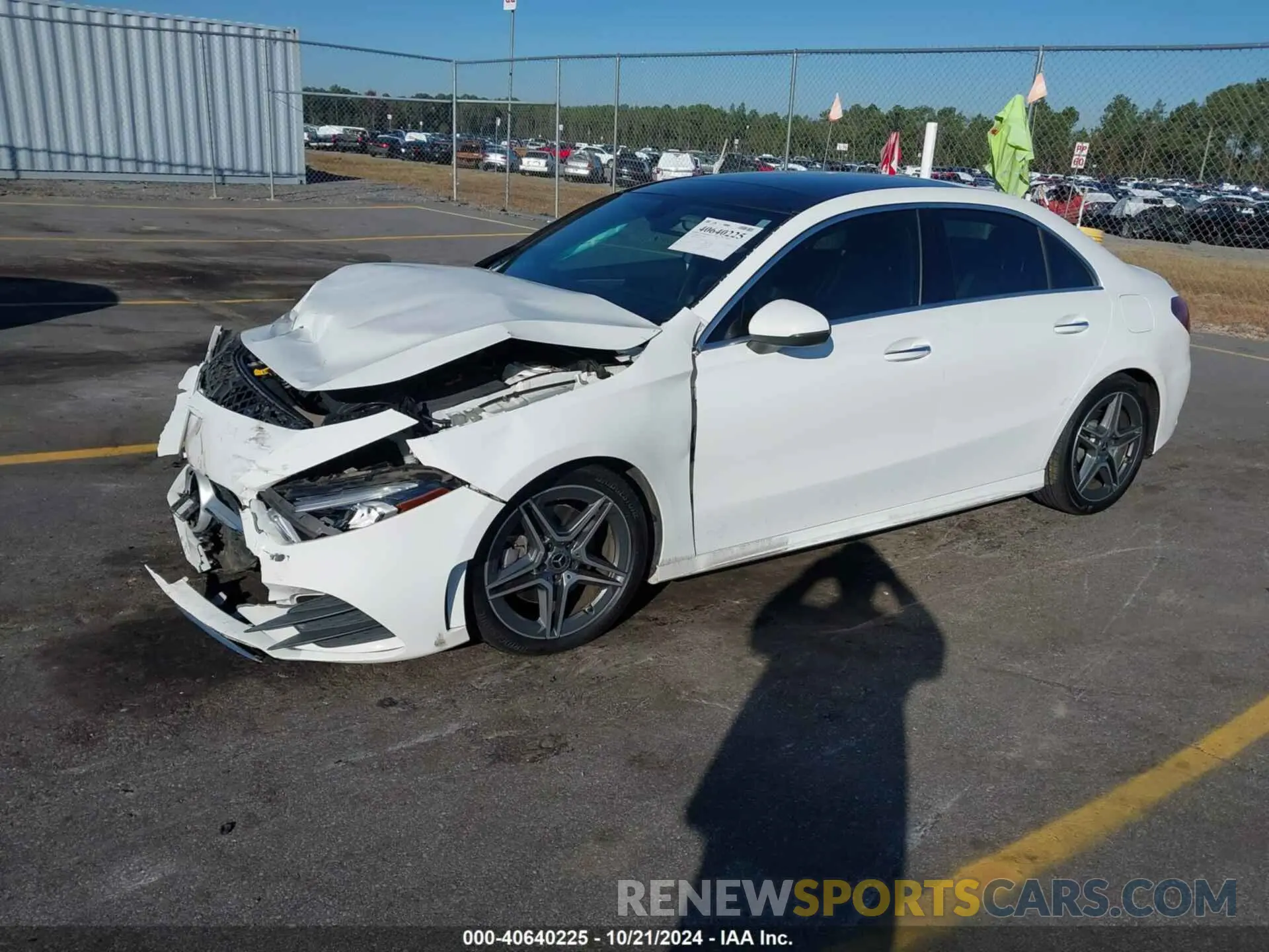 2 Photograph of a damaged car W1K3G4FB8MJ258619 MERCEDES-BENZ A 220 2021