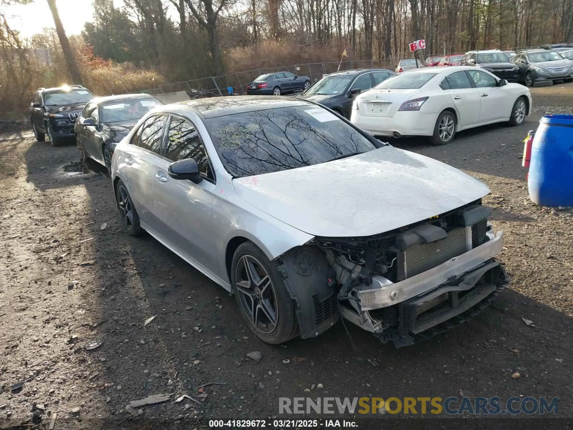 1 Photograph of a damaged car W1K3G4FBXMJ273221 MERCEDES-BENZ A 220 2021