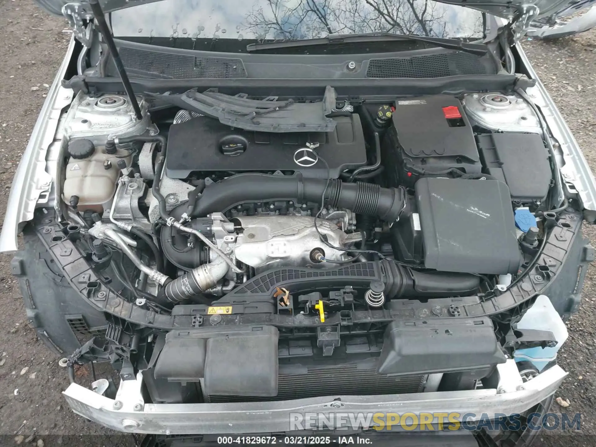 10 Photograph of a damaged car W1K3G4FBXMJ273221 MERCEDES-BENZ A 220 2021