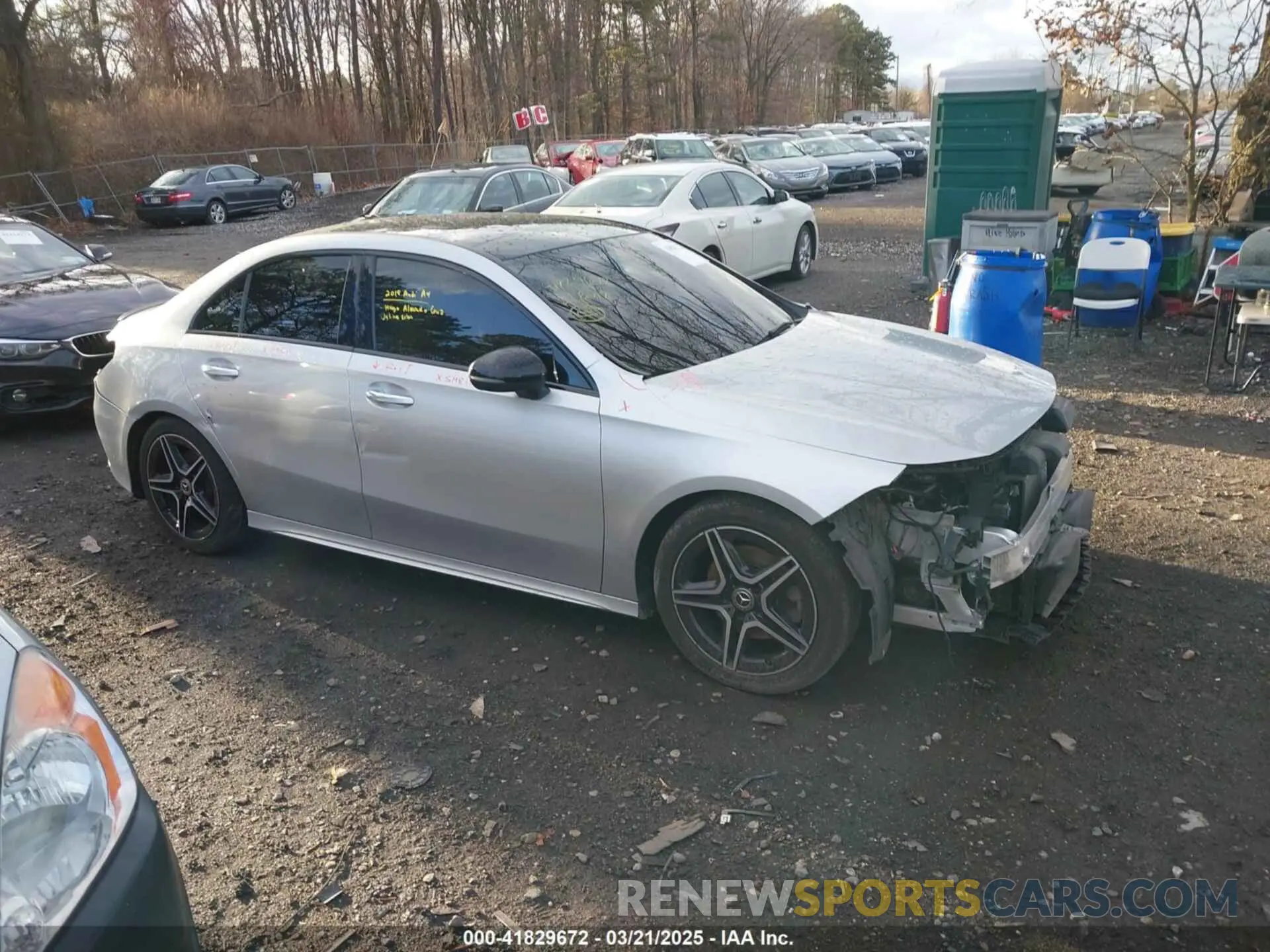 13 Photograph of a damaged car W1K3G4FBXMJ273221 MERCEDES-BENZ A 220 2021