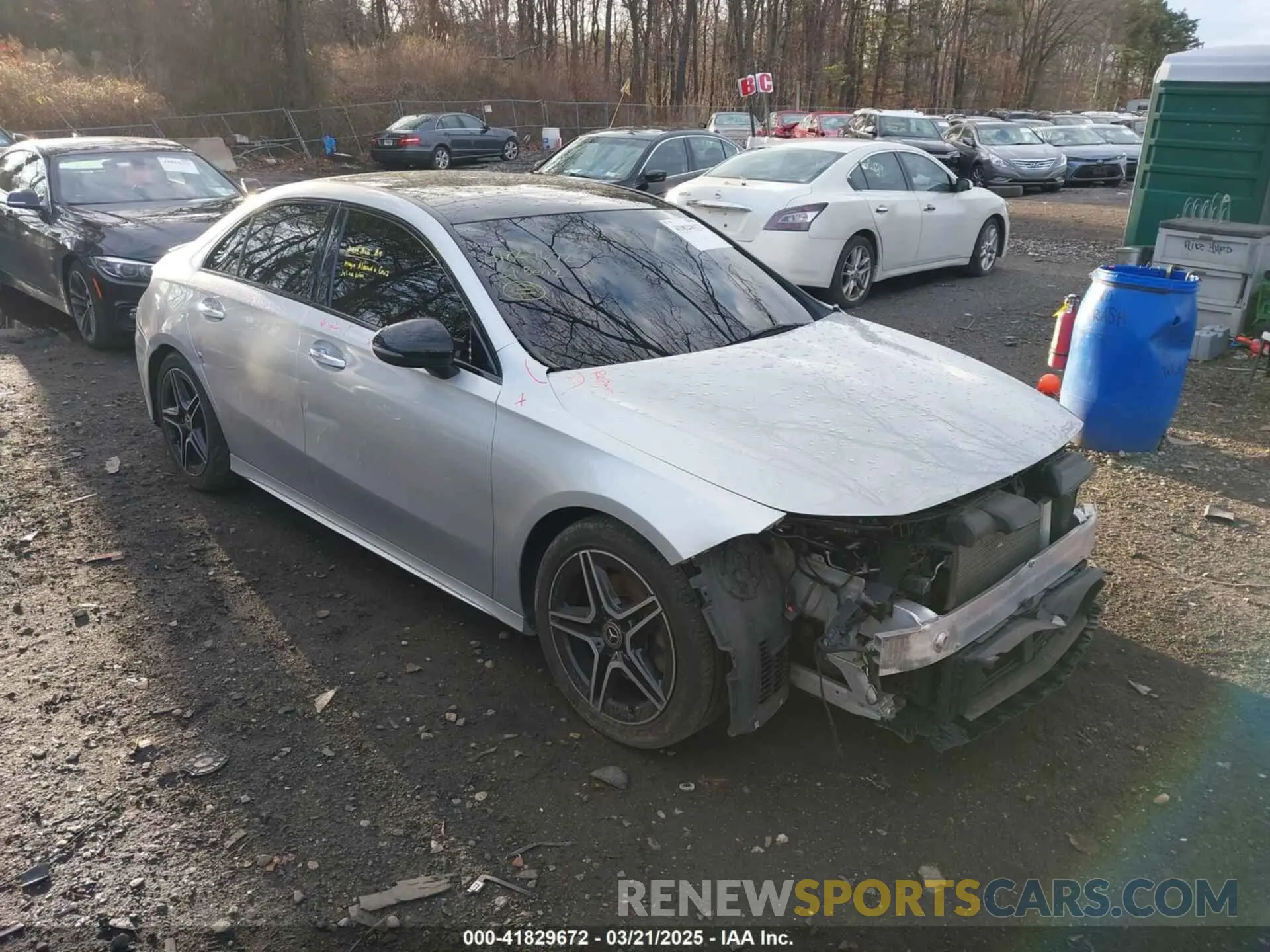 6 Photograph of a damaged car W1K3G4FBXMJ273221 MERCEDES-BENZ A 220 2021
