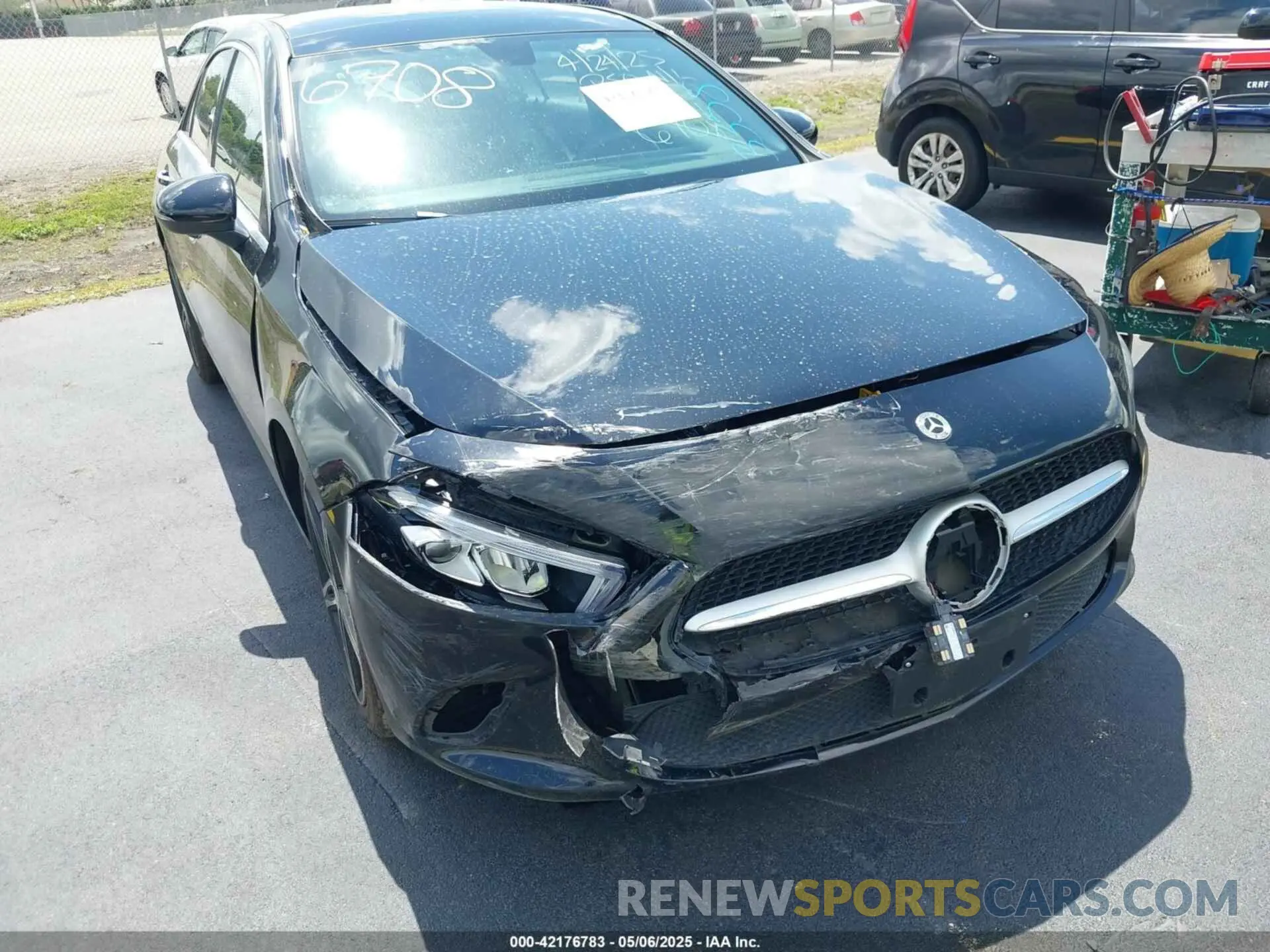 6 Photograph of a damaged car W1K3G4EB0NJ356708 MERCEDES-BENZ A 220 2022