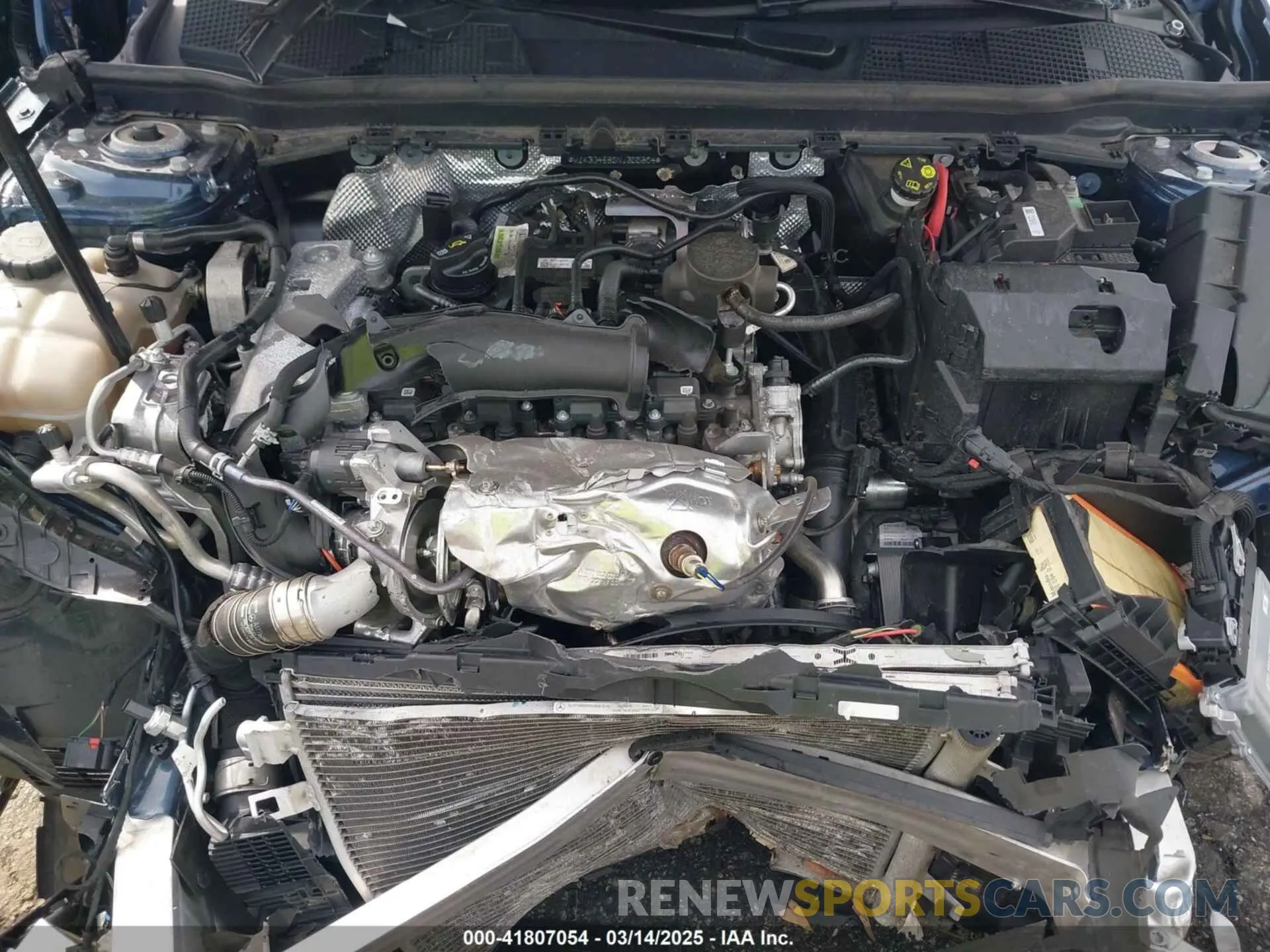 10 Photograph of a damaged car W1K3G4EB5NJ355604 MERCEDES-BENZ A 220 2022
