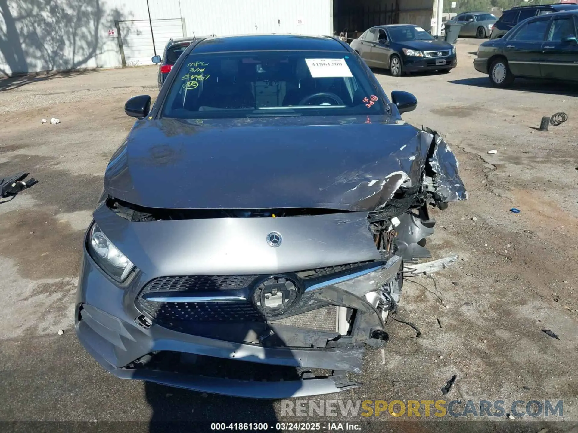 11 Photograph of a damaged car W1K3G4EB8NJ348694 MERCEDES-BENZ A 220 2022