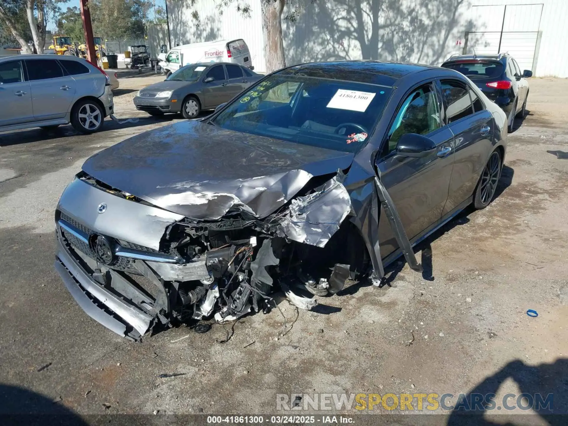 2 Photograph of a damaged car W1K3G4EB8NJ348694 MERCEDES-BENZ A 220 2022