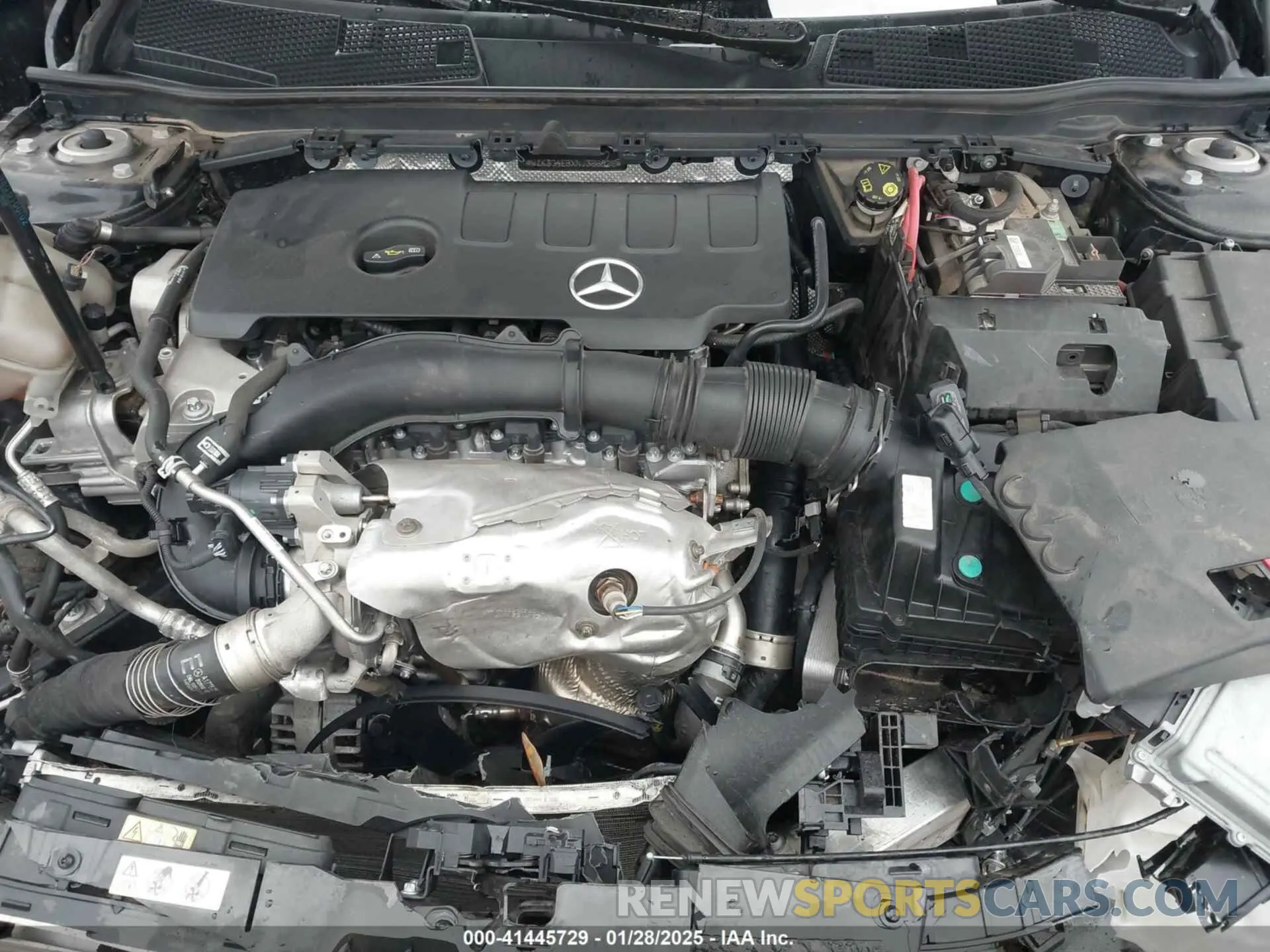 10 Photograph of a damaged car W1K3G4EBXNJ366825 MERCEDES-BENZ A 220 2022