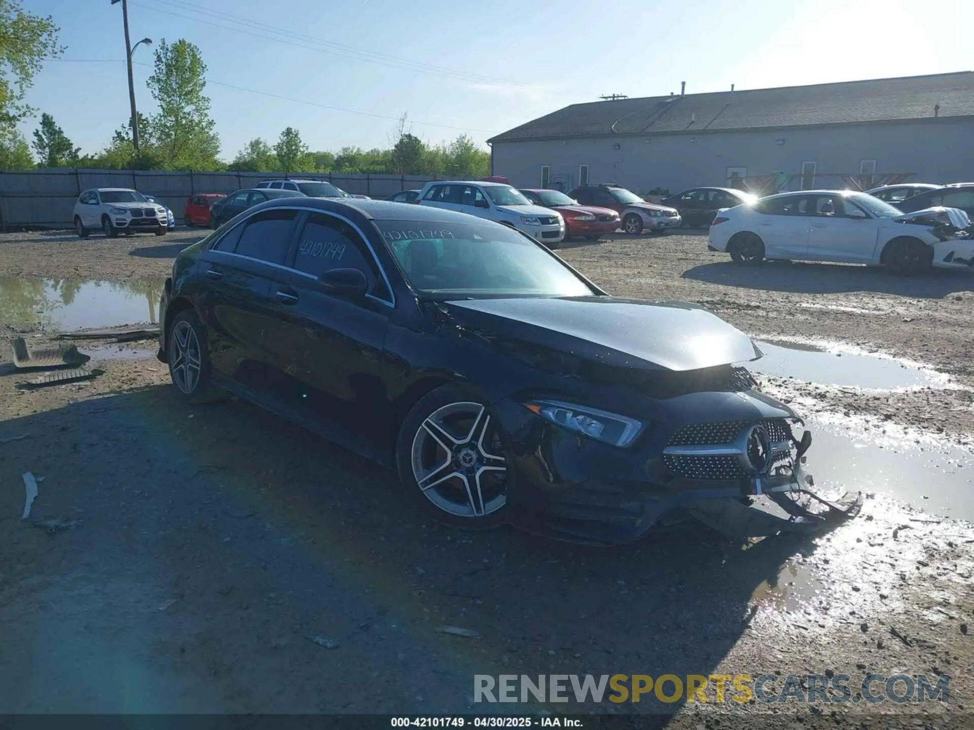 1 Photograph of a damaged car W1K3G4FB4NJ367693 MERCEDES-BENZ A 220 2022