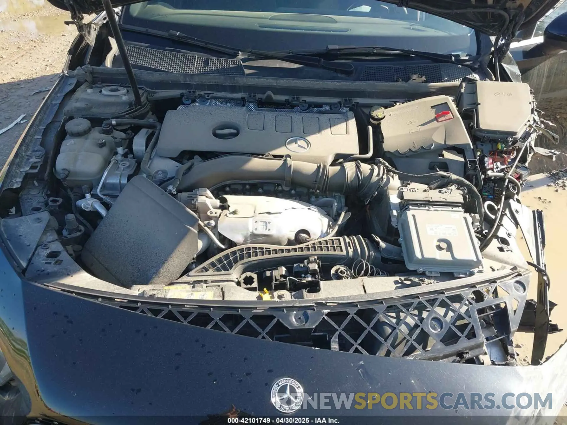 10 Photograph of a damaged car W1K3G4FB4NJ367693 MERCEDES-BENZ A 220 2022