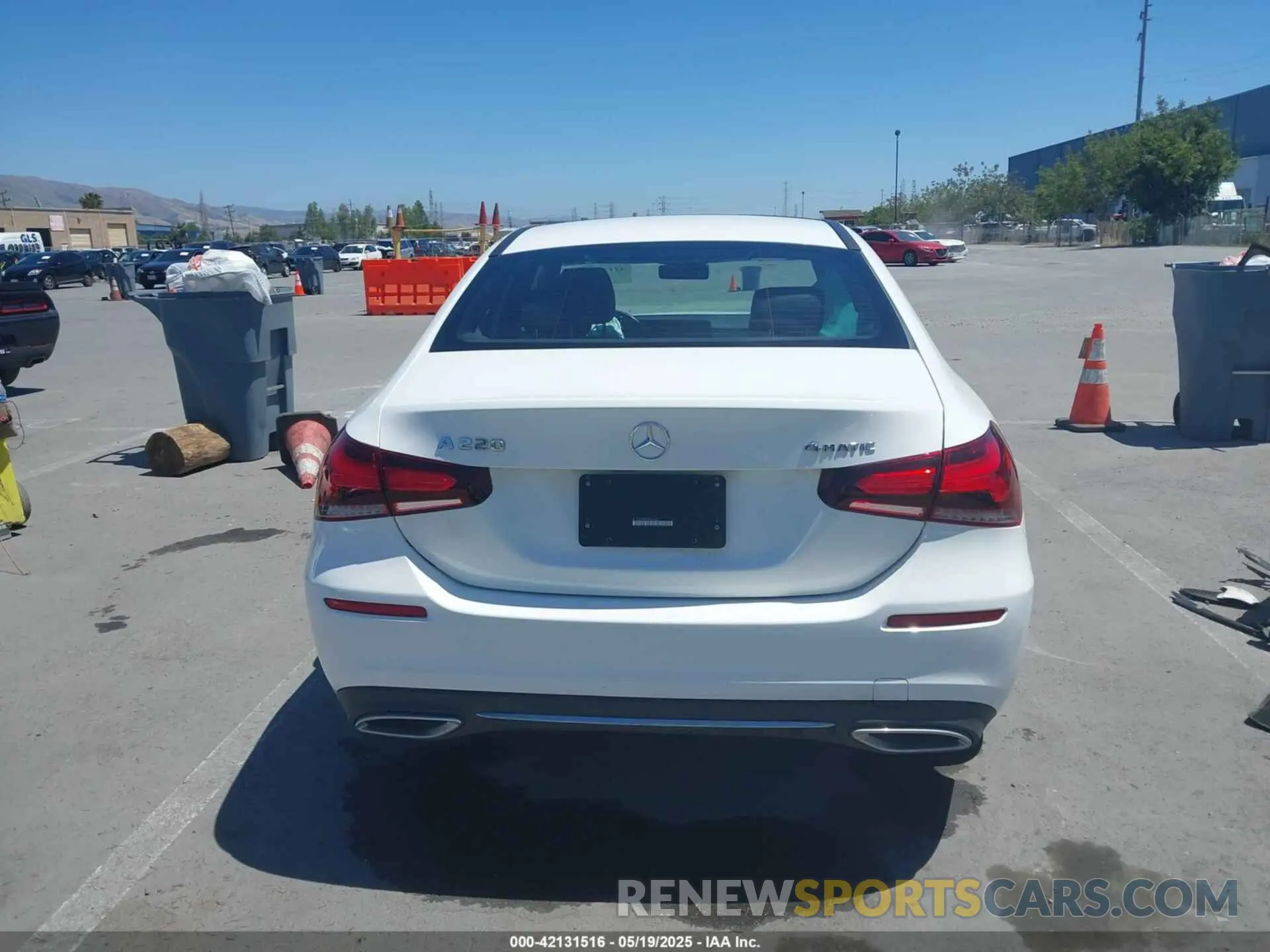 15 Photograph of a damaged car W1K3G4FB5NJ366066 MERCEDES-BENZ A 220 2022