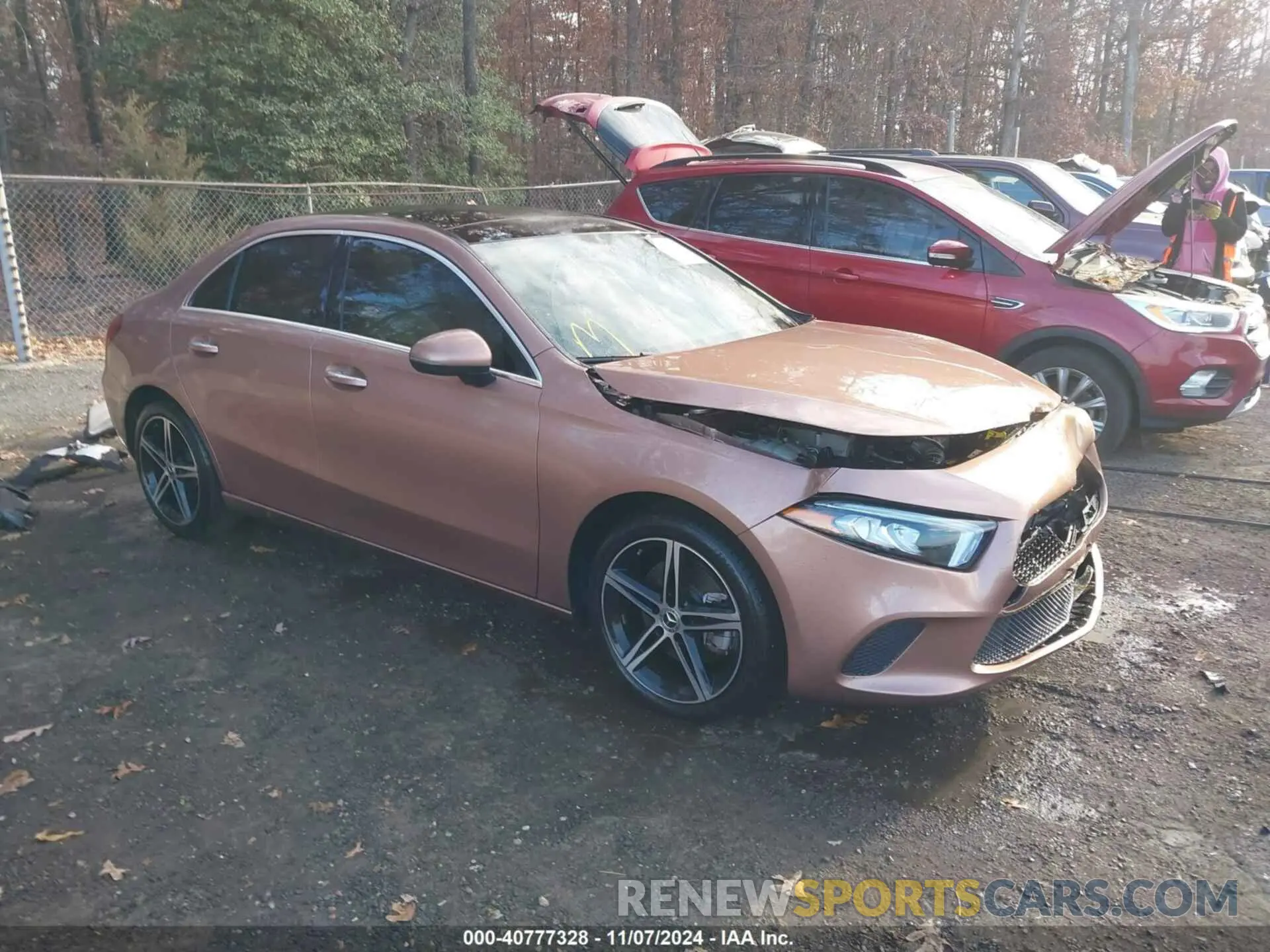 1 Photograph of a damaged car W1K3G4FB9NJ372677 MERCEDES-BENZ A 220 2022