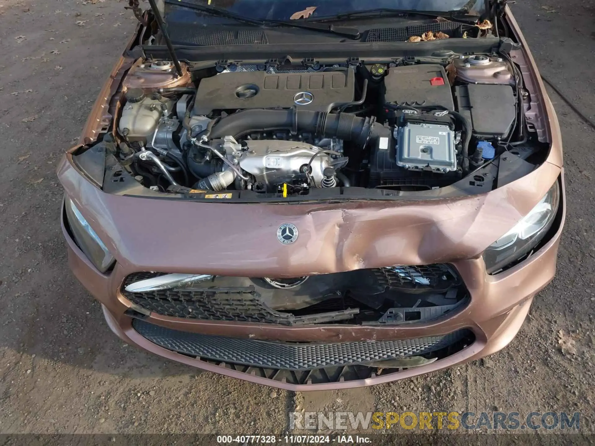 10 Photograph of a damaged car W1K3G4FB9NJ372677 MERCEDES-BENZ A 220 2022