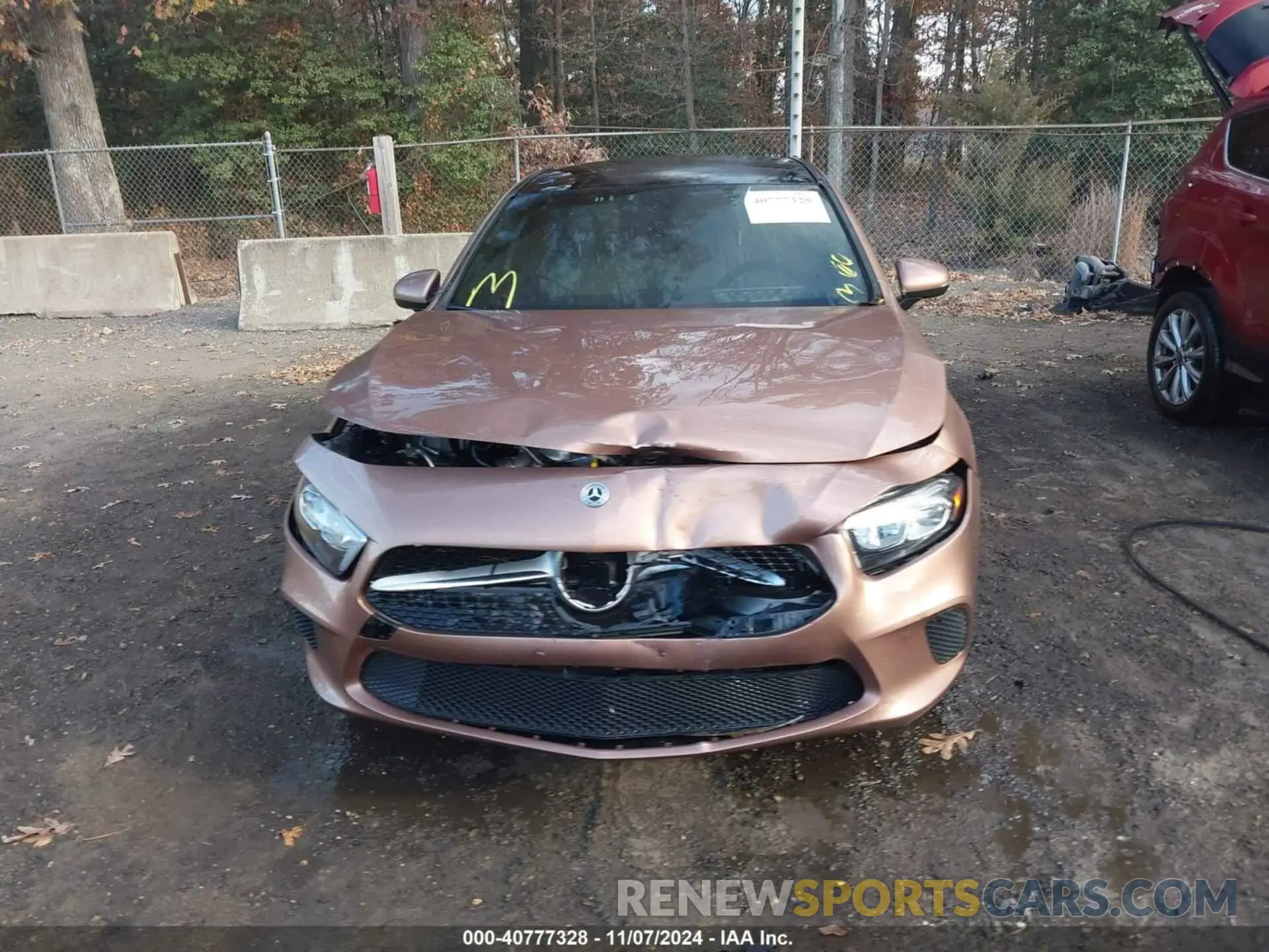 12 Photograph of a damaged car W1K3G4FB9NJ372677 MERCEDES-BENZ A 220 2022