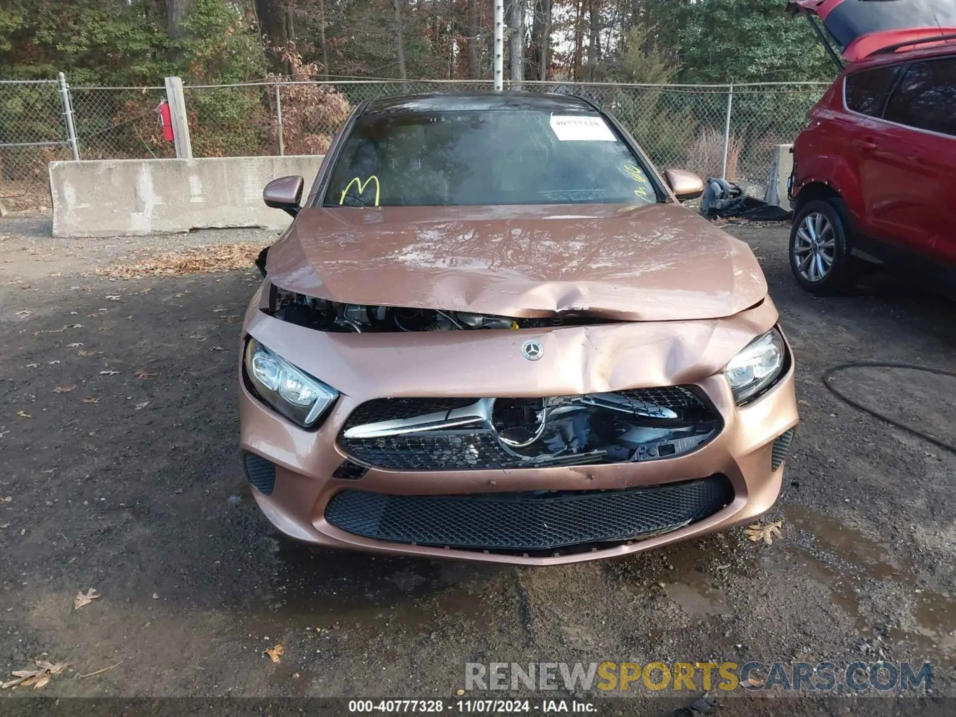 6 Photograph of a damaged car W1K3G4FB9NJ372677 MERCEDES-BENZ A 220 2022