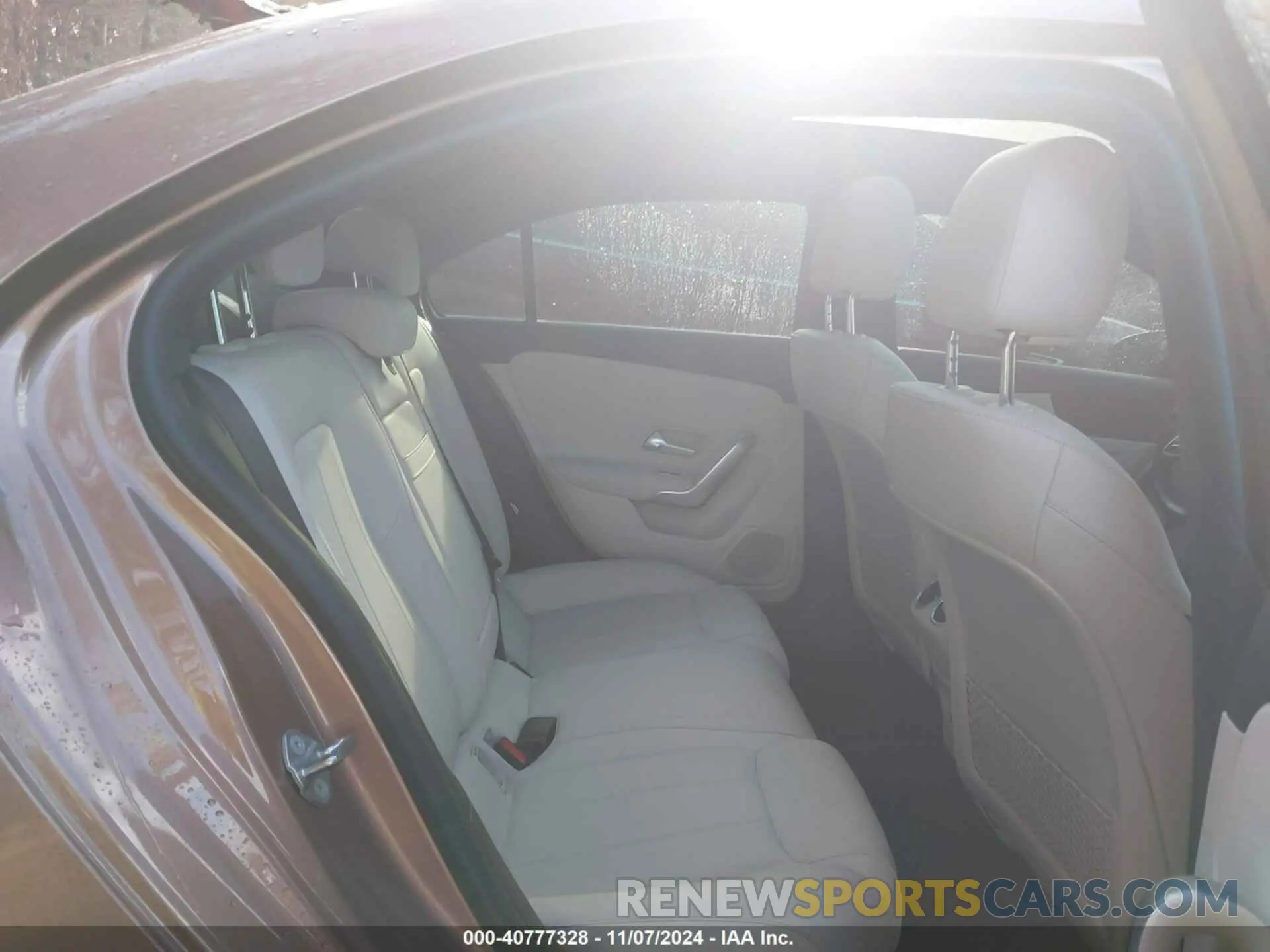 8 Photograph of a damaged car W1K3G4FB9NJ372677 MERCEDES-BENZ A 220 2022