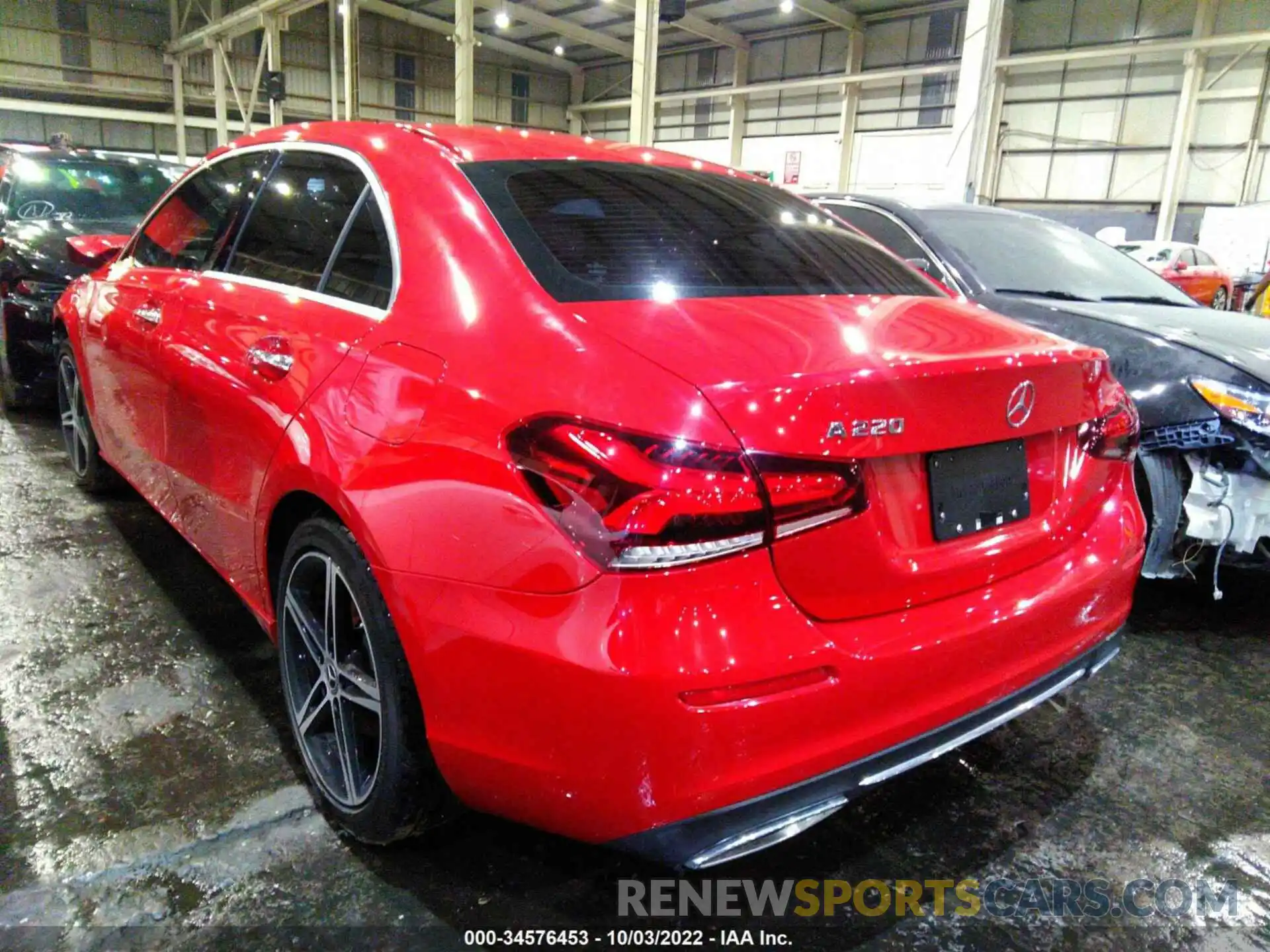 3 Photograph of a damaged car 00D3G4EB2KW022453 MERCEDES-BENZ A-CLASS 2019