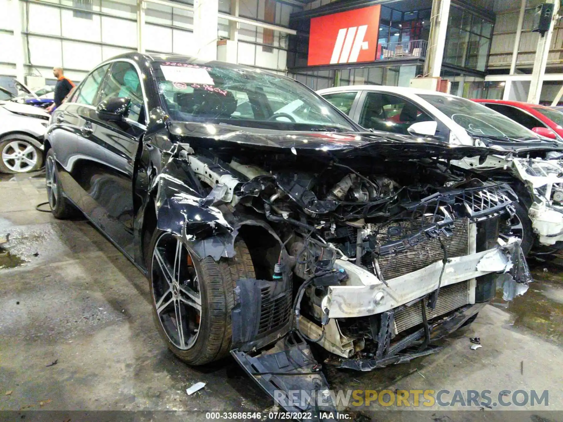 1 Photograph of a damaged car 00D3G4EB6KW013545 MERCEDES-BENZ A-CLASS 2019