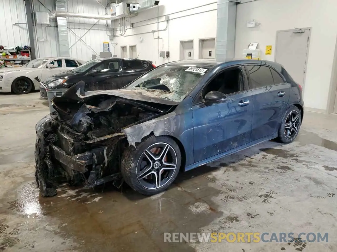 1 Photograph of a damaged car WDD3F4HB9KJ080359 MERCEDES-BENZ A-CLASS 2019